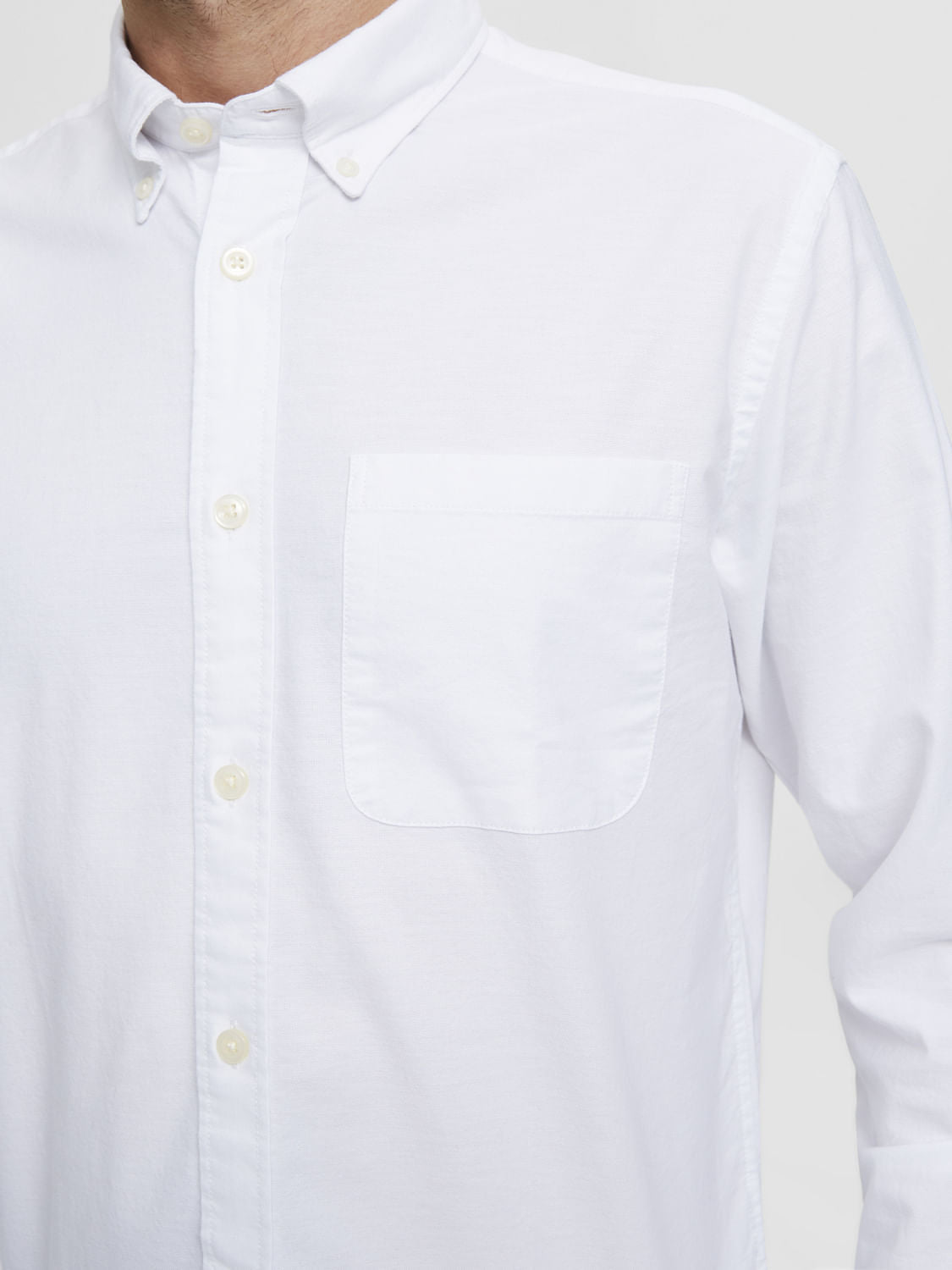 White Organic Cotton Shirt