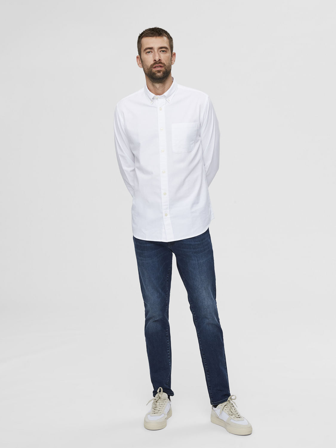 White Organic Cotton Shirt