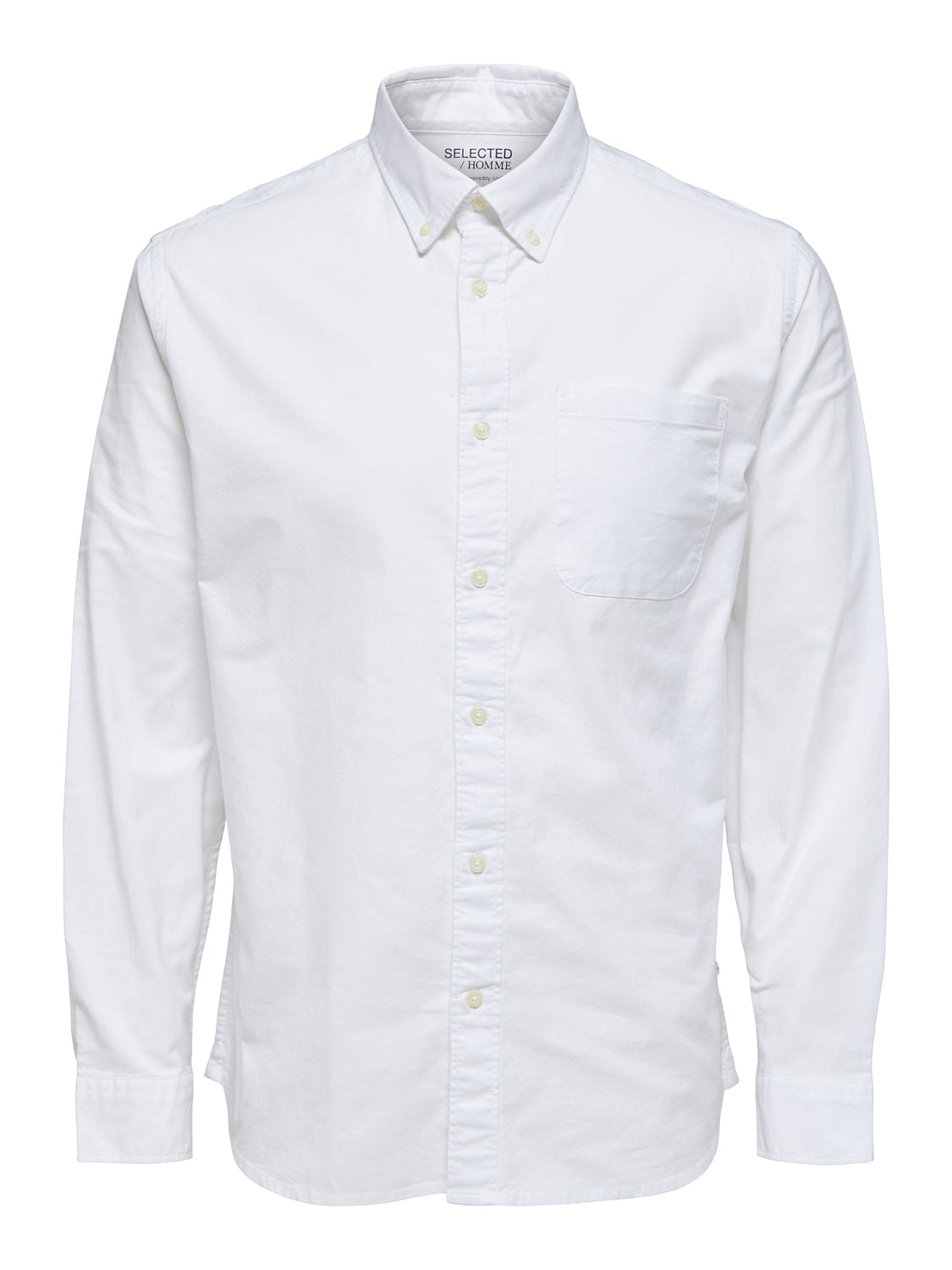White Organic Cotton Shirt
