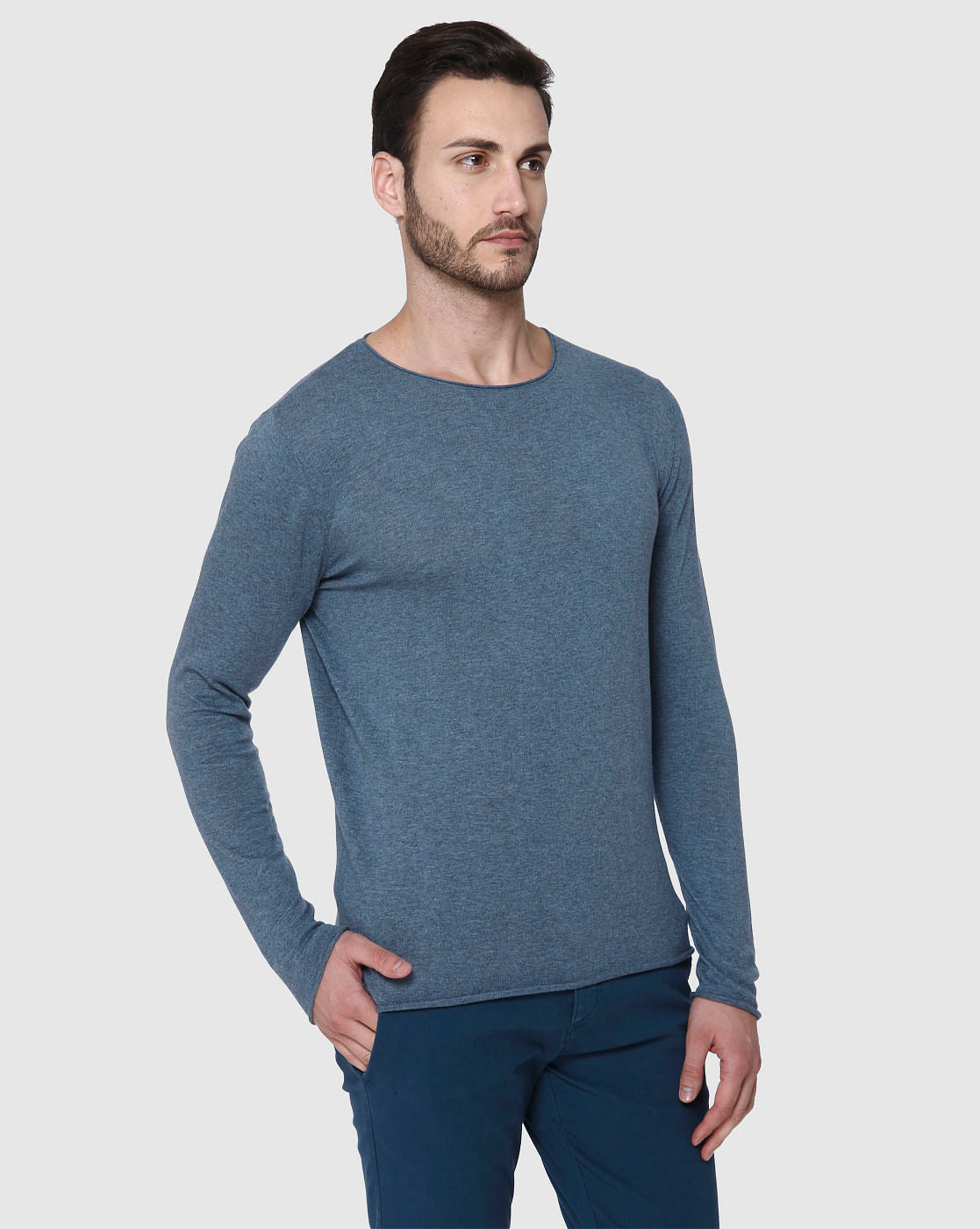Blue Pullover
