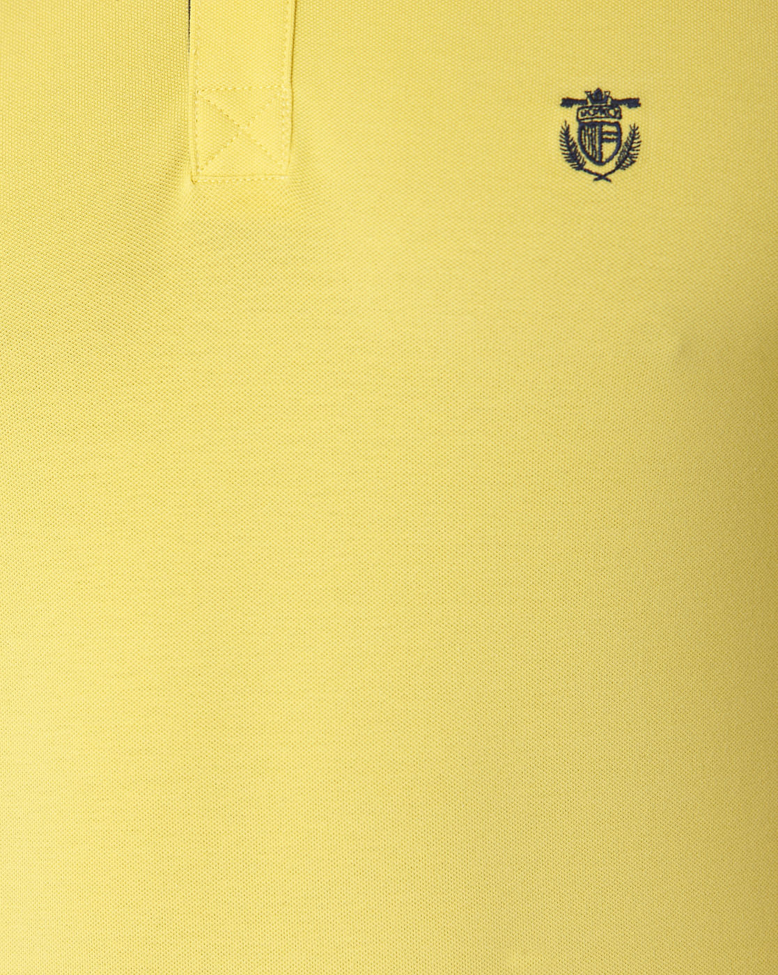Yellow Polo Neck T-Shirt