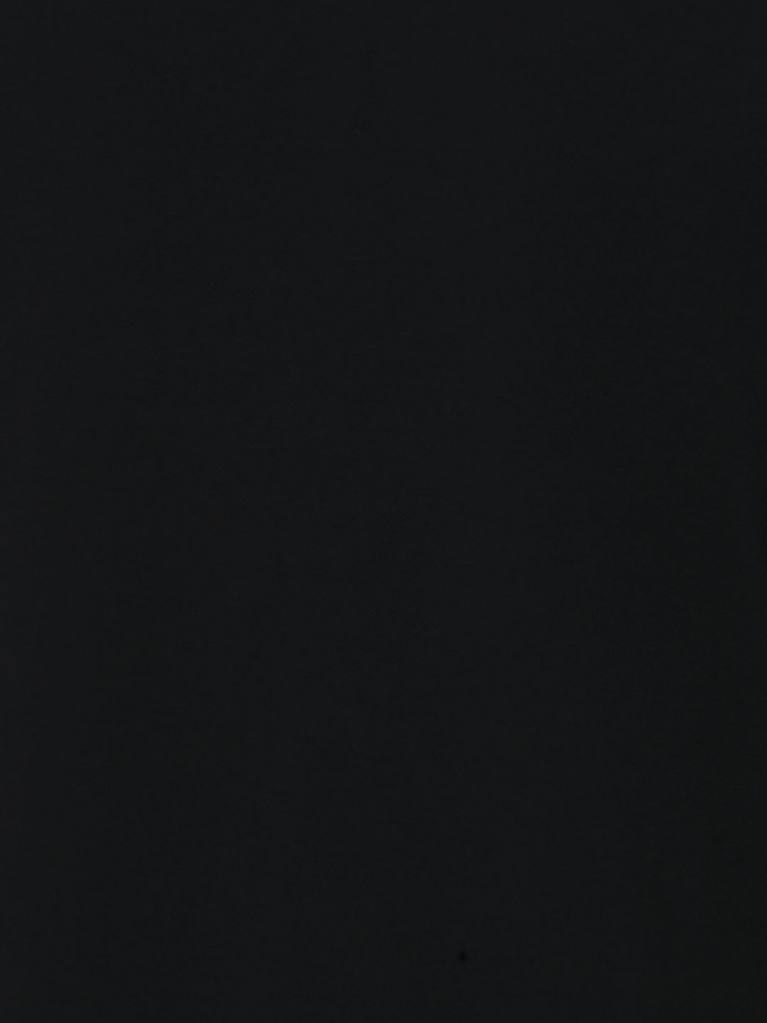 Black Slim Fit Polo Neck T-Shirt