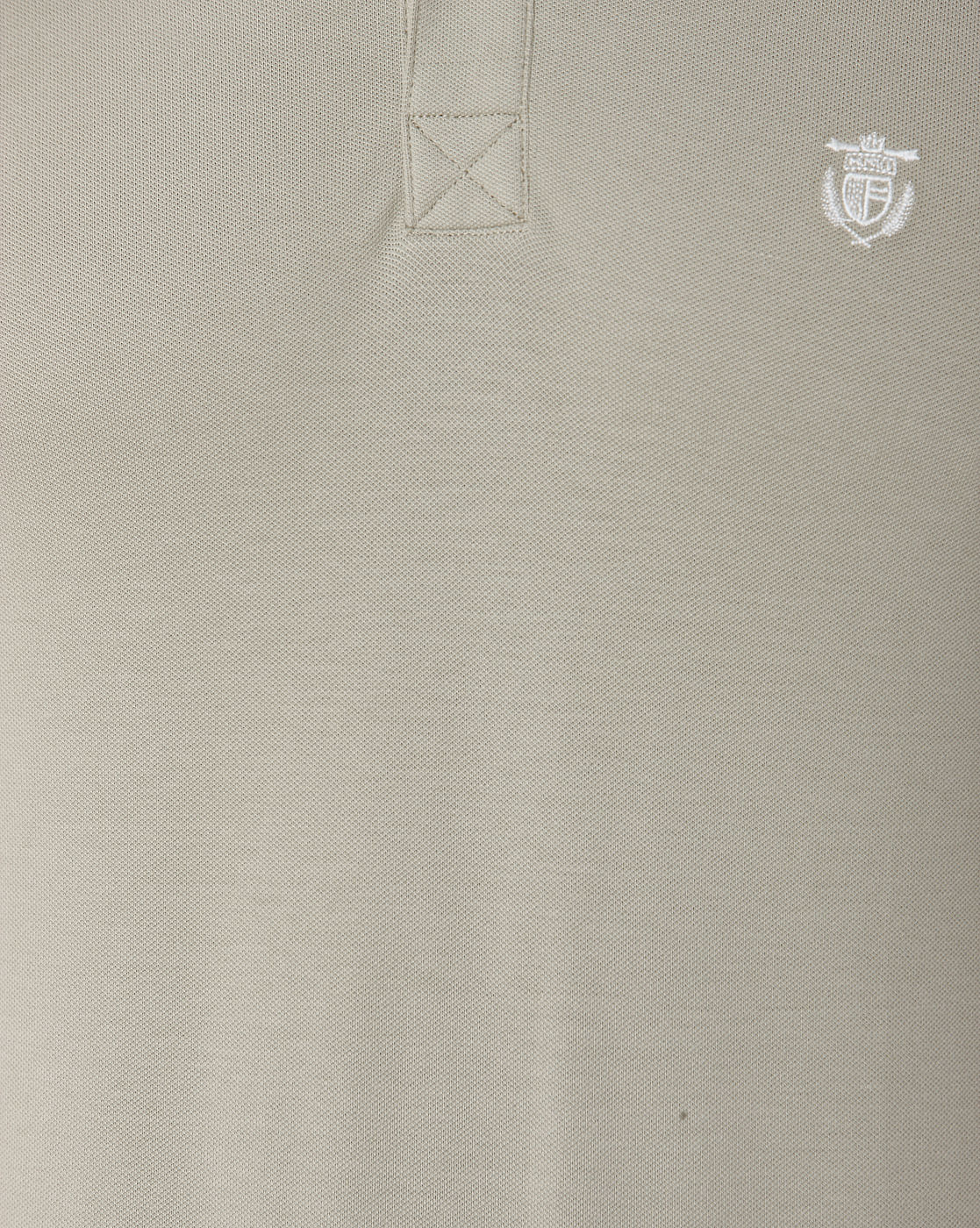 Brown Polo Neck T-Shirt