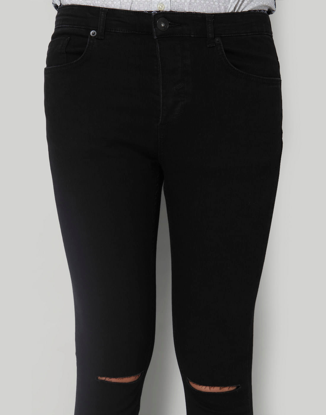 Black Skinny Fit Jeans
