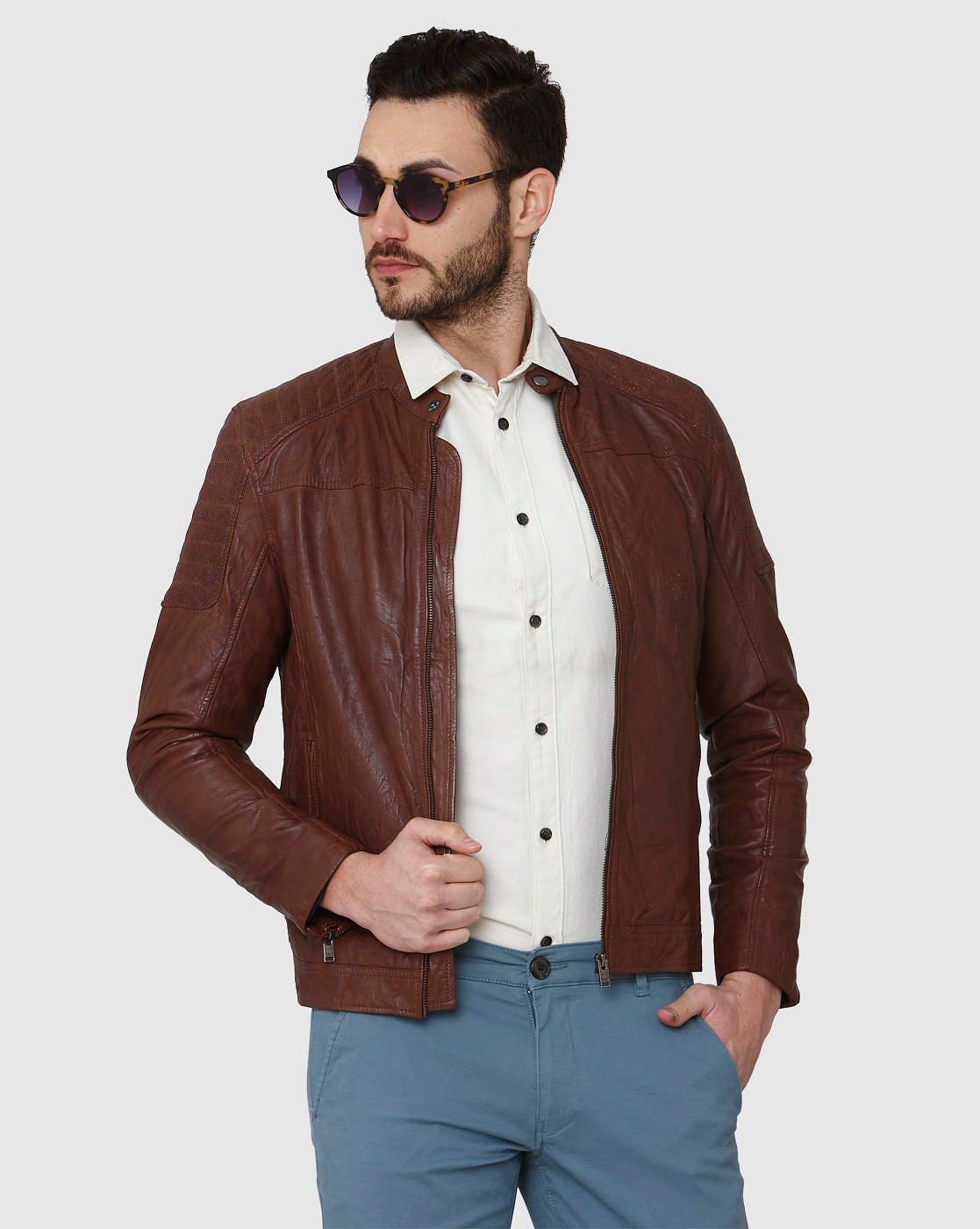 Brown Leather Jacket