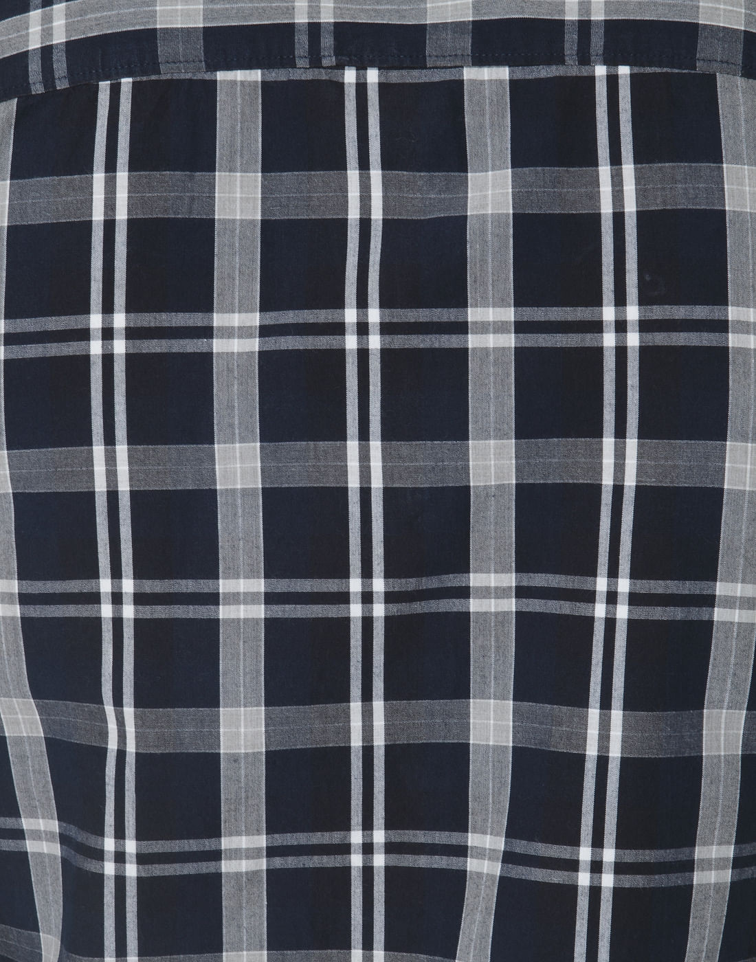 Blue Check Full Sleeves Shirt