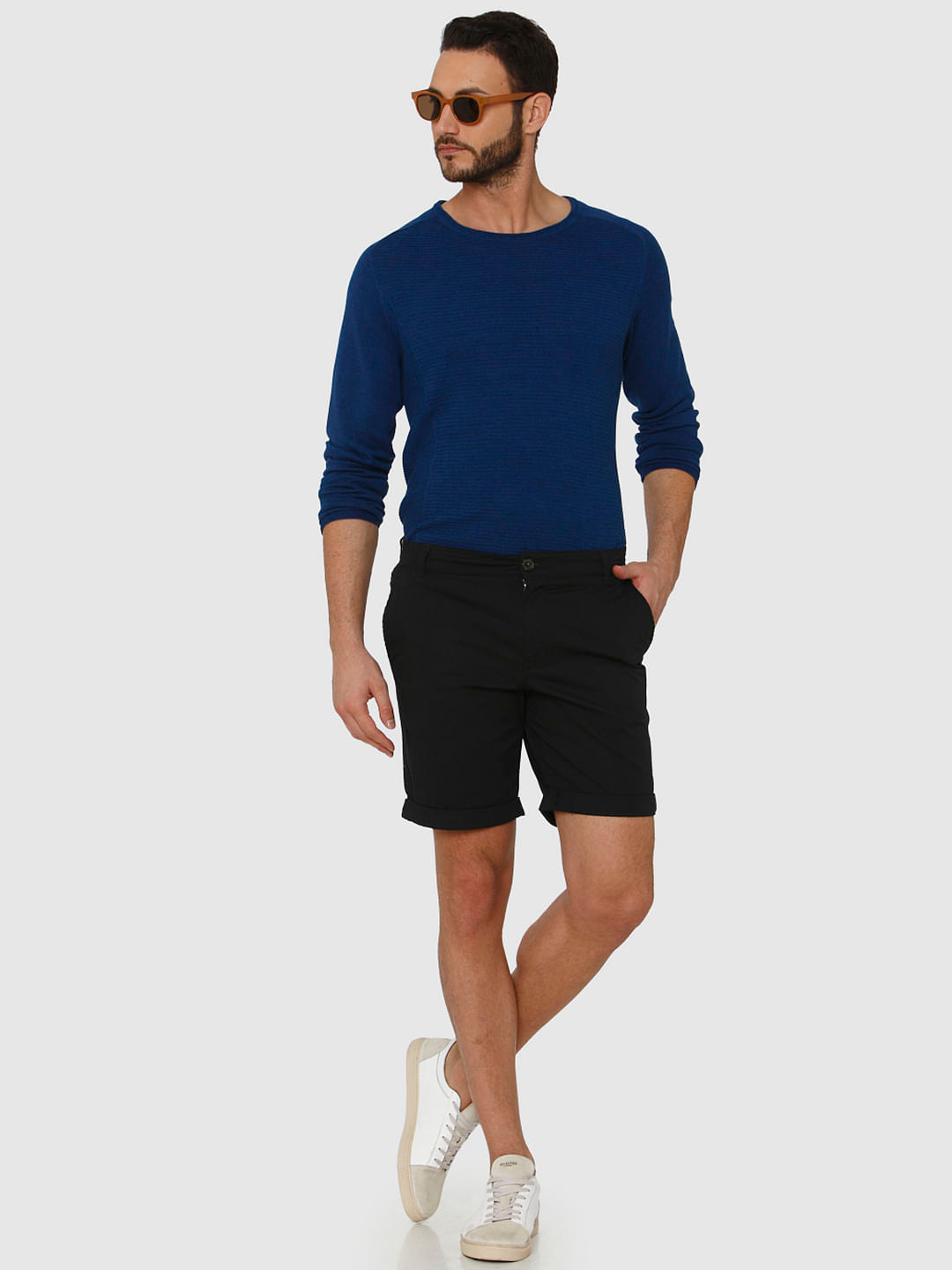 Black Chino Shorts