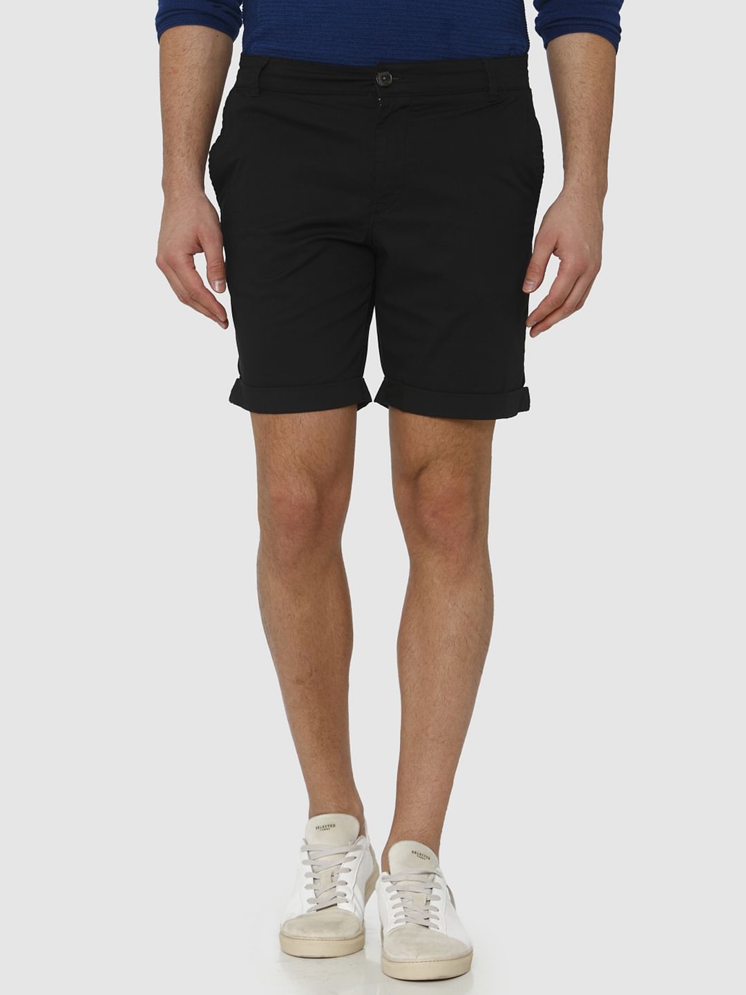 Black Chino Shorts