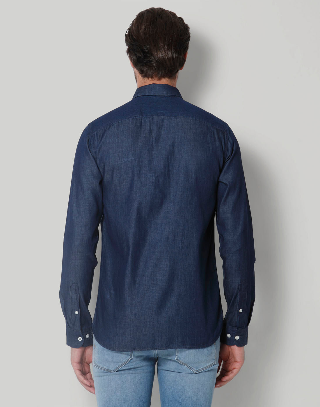 Blue Full Sleeves Shirt
