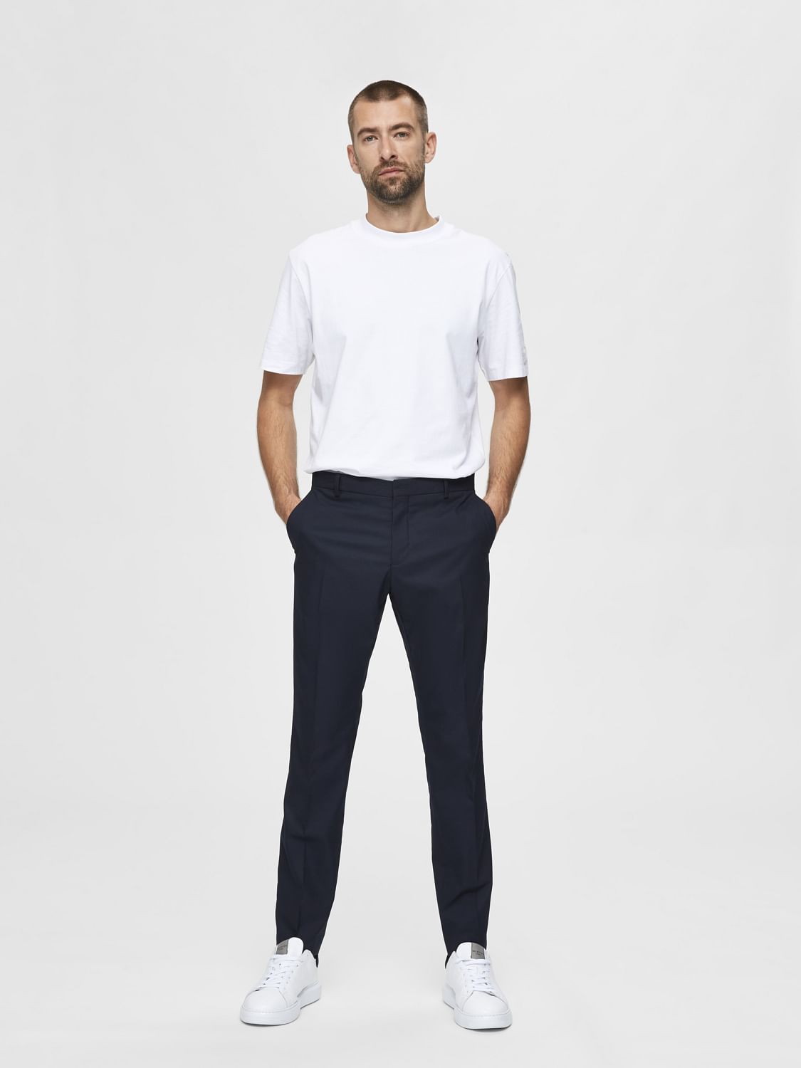 Navy Blue Trousers