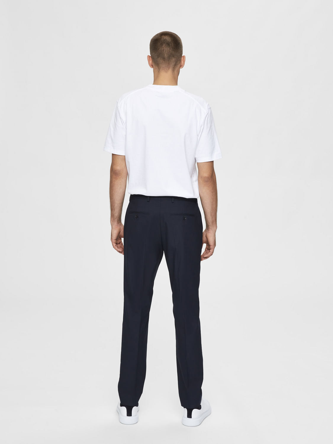 Navy Blue Trousers