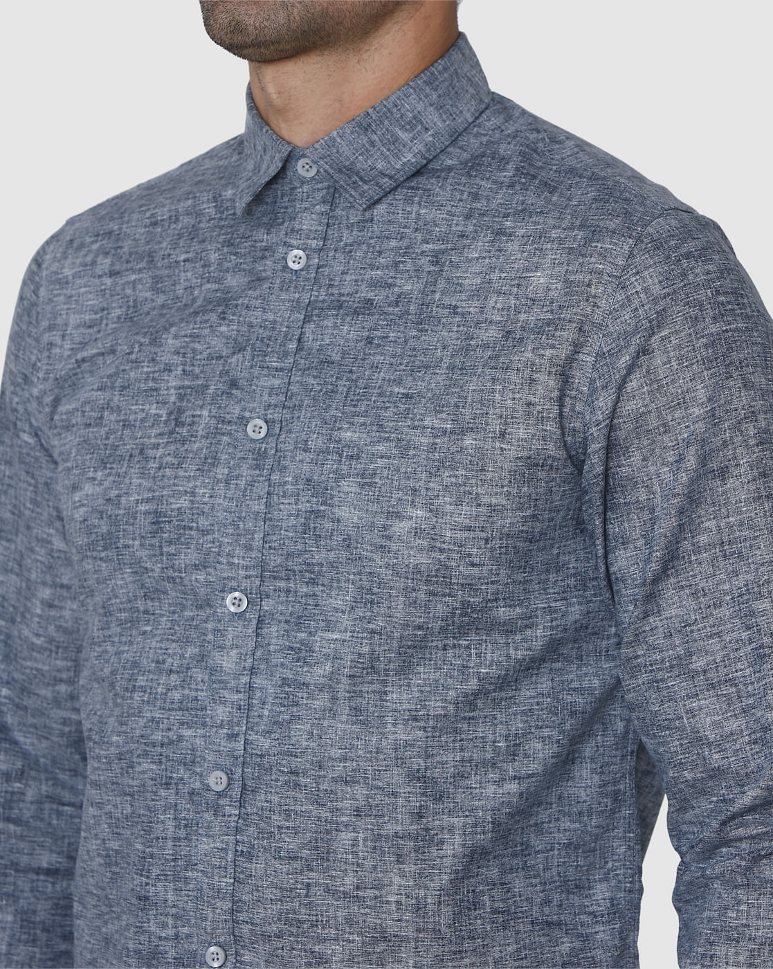 Blue Full Sleeves Shirt