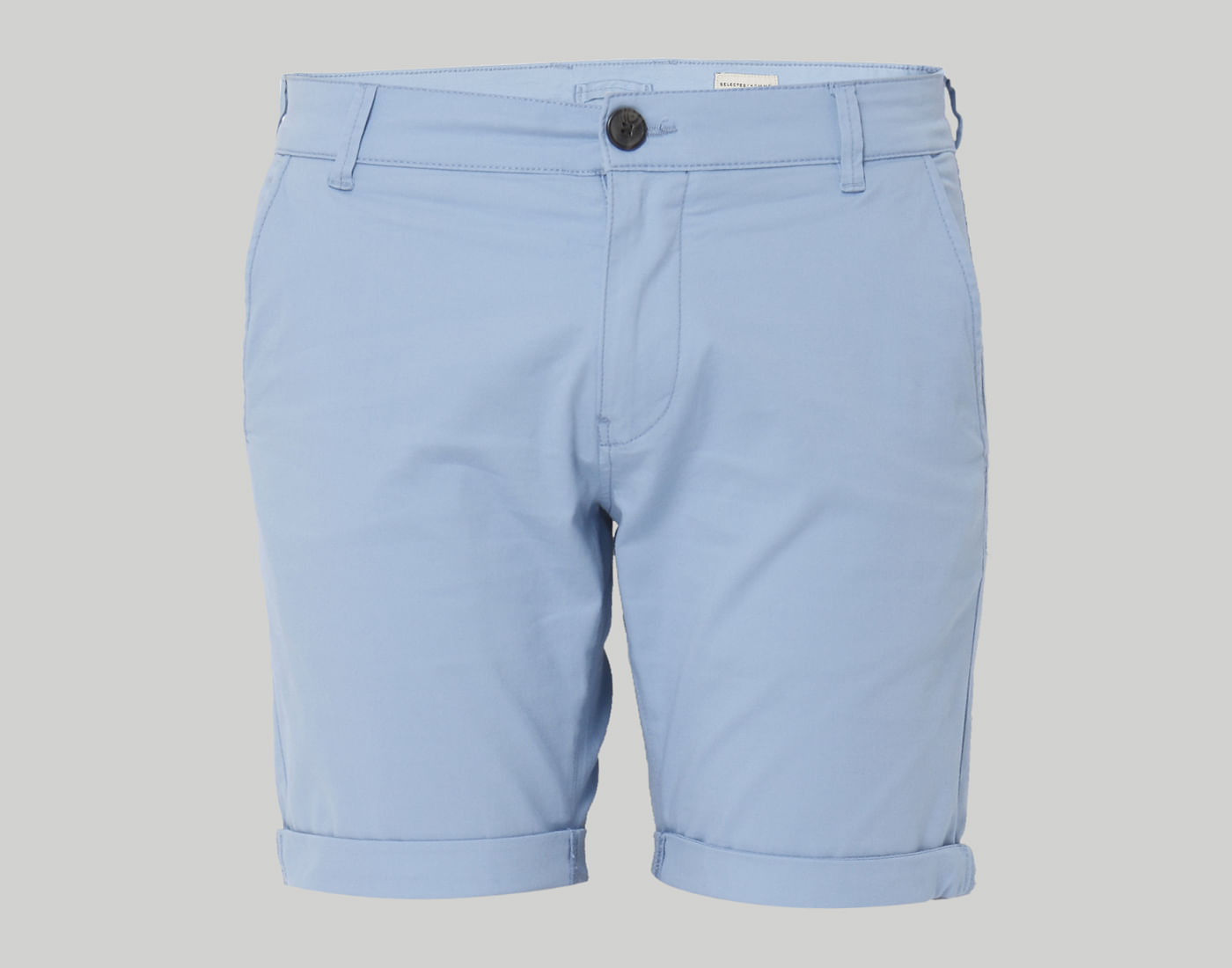 Blue Chino Shorts