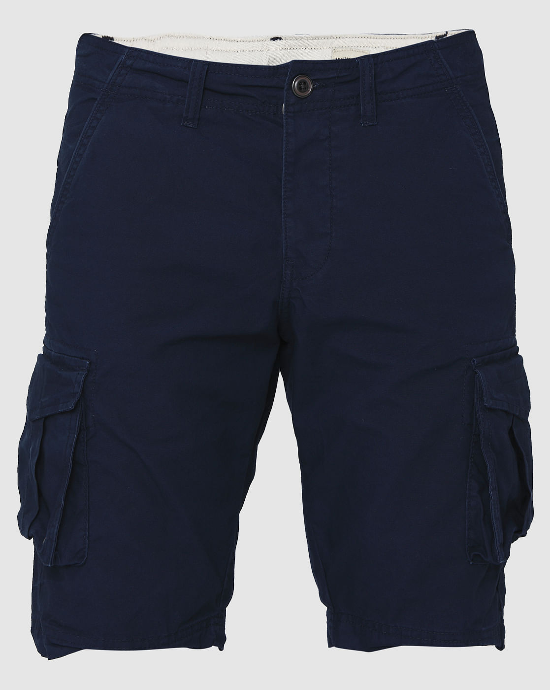 Blue Cargo Shorts