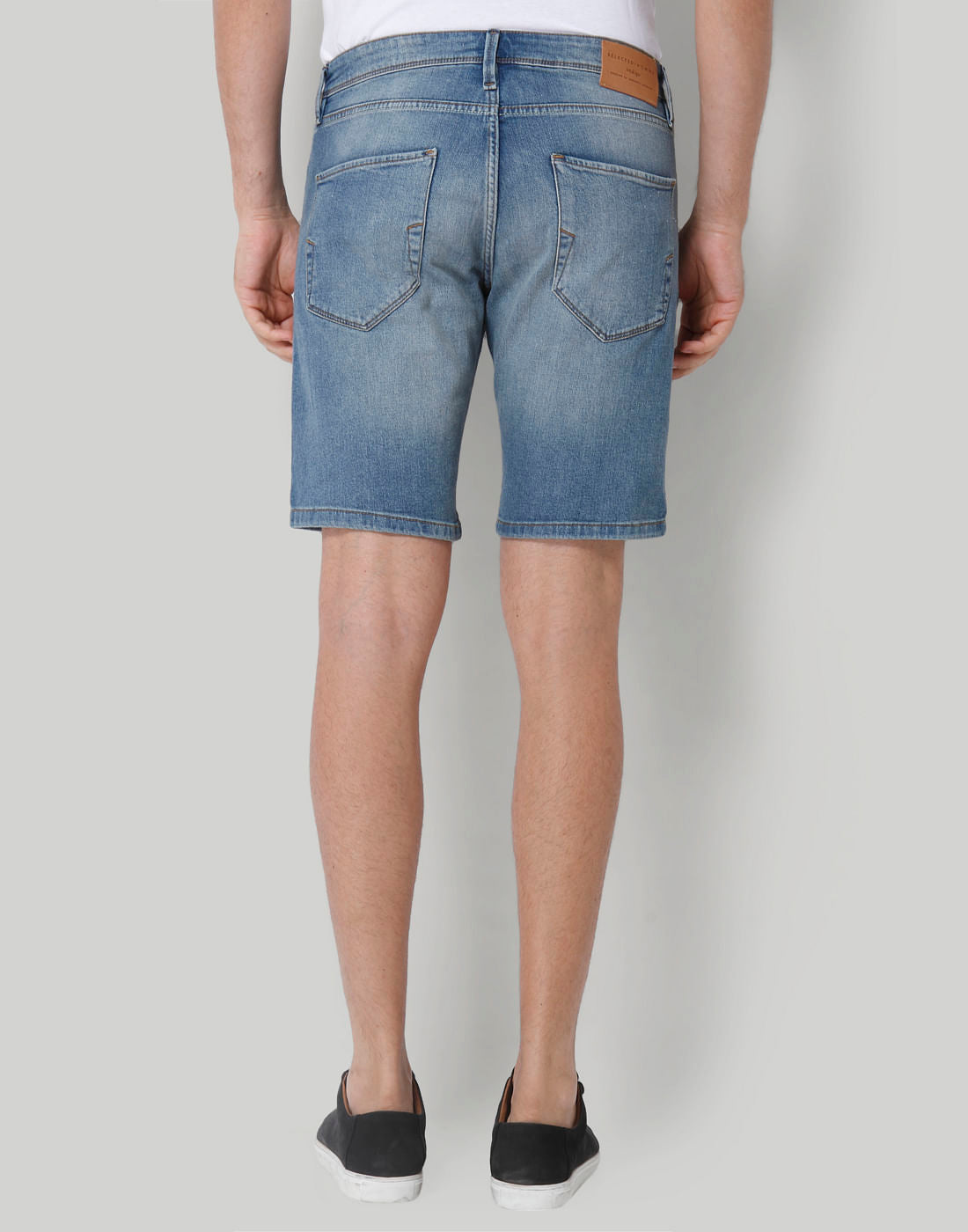 Blue Denim Shorts