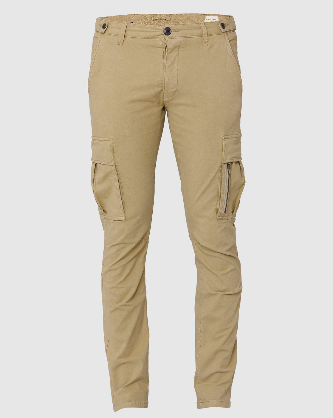Beige Cargo Pants