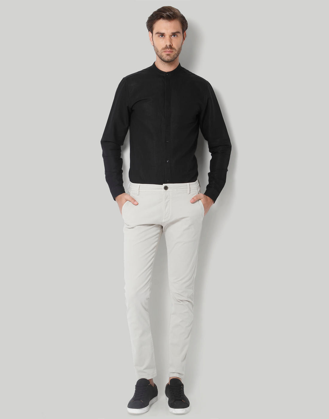 Grey Chinos