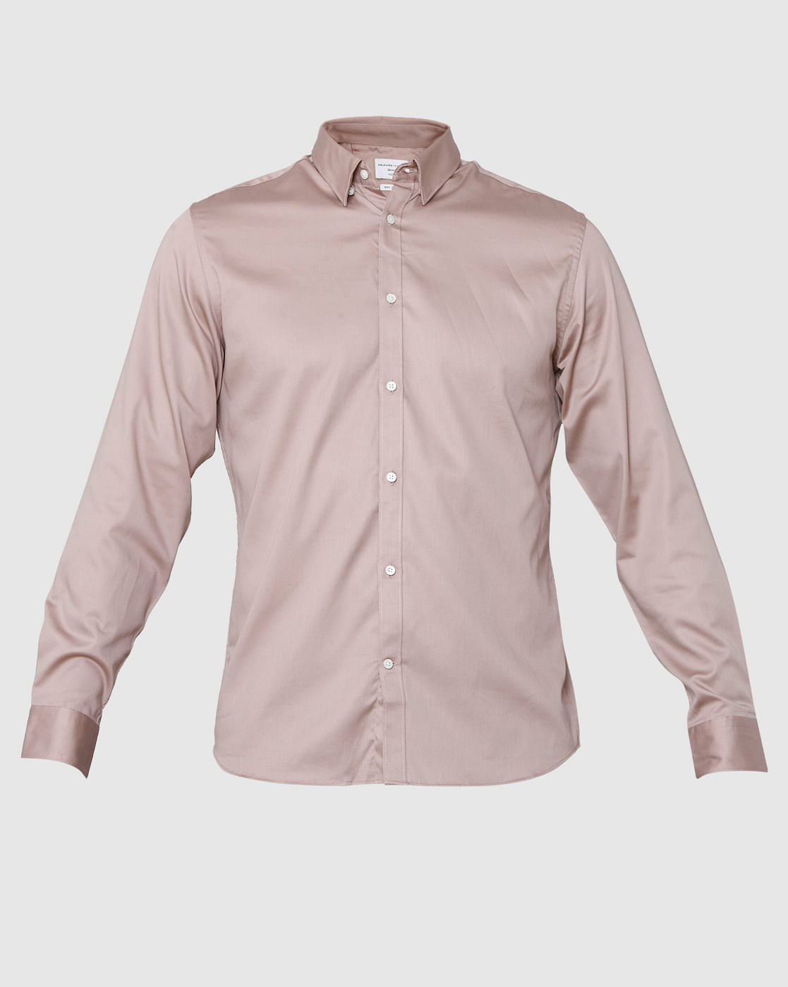 Beige Full Sleeves Shirt
