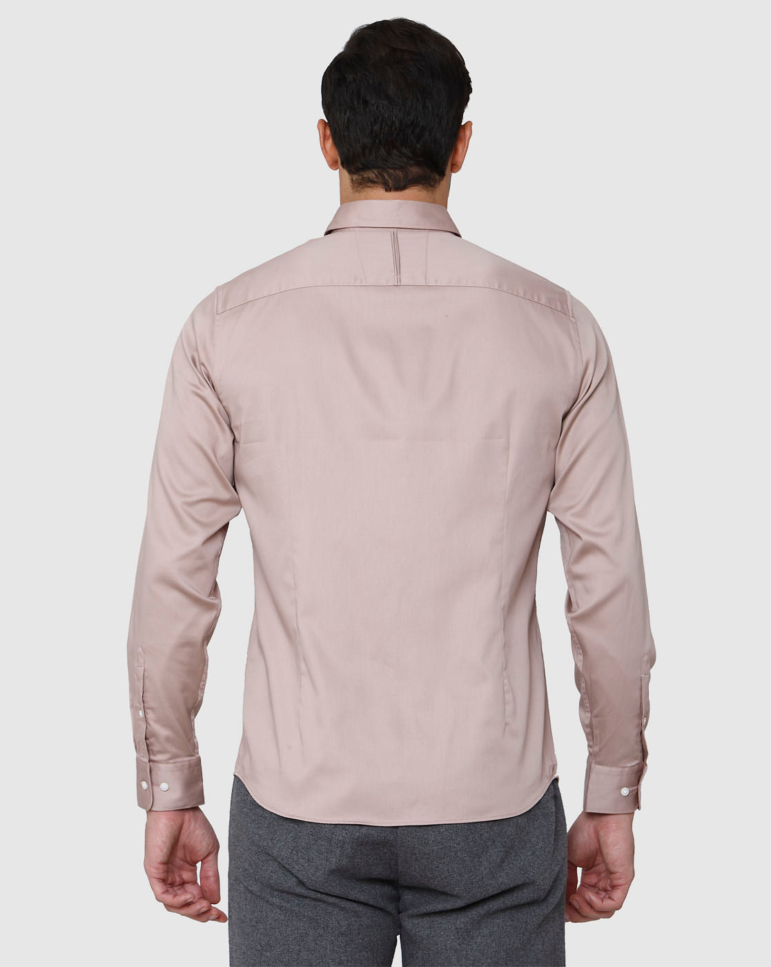 Beige Full Sleeves Shirt