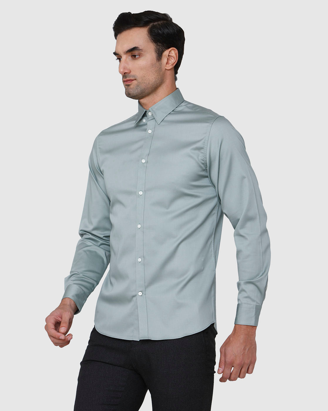 Blue Full Sleeves Shirt