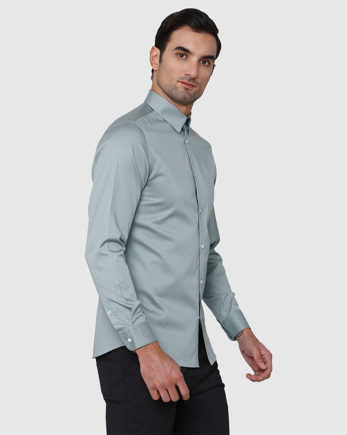 Blue Full Sleeves Shirt