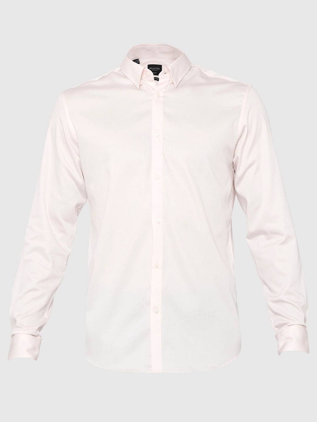 Light Pink Slim Fit Formal Shirt