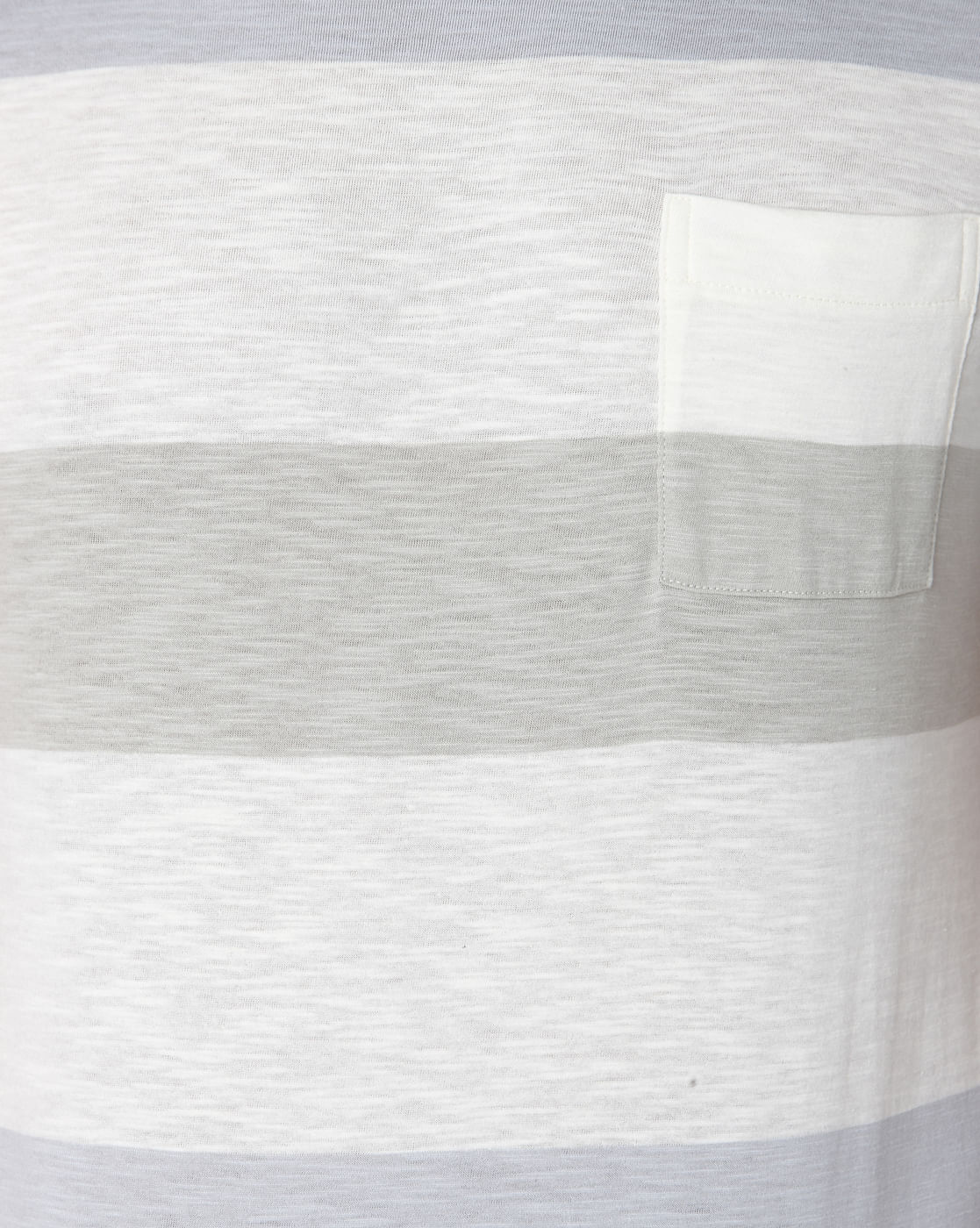 White Colourblocked Crew Neck T-Shirt