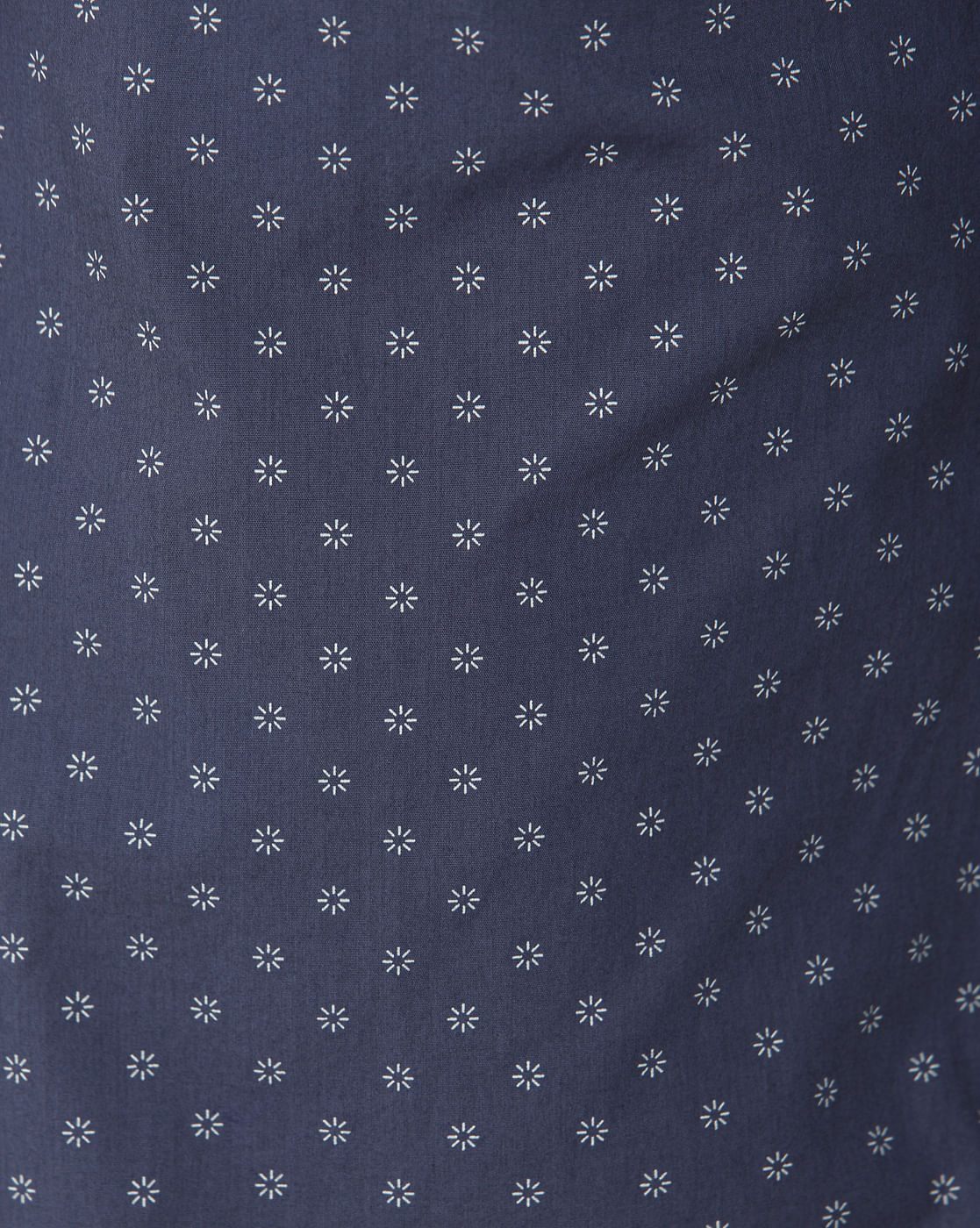 Blue Printed Full Sleeves Shirt