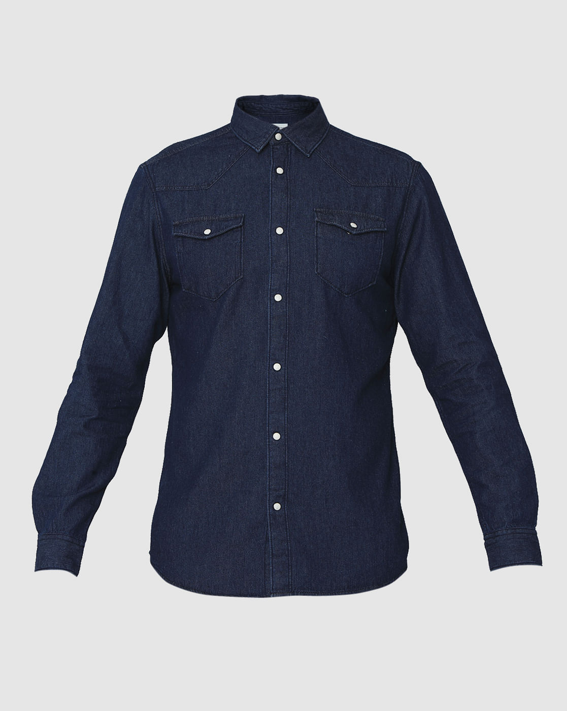 Blue Full Sleeves Shirt