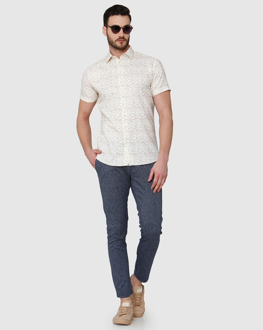 Off-White Short Sleeves Shirt