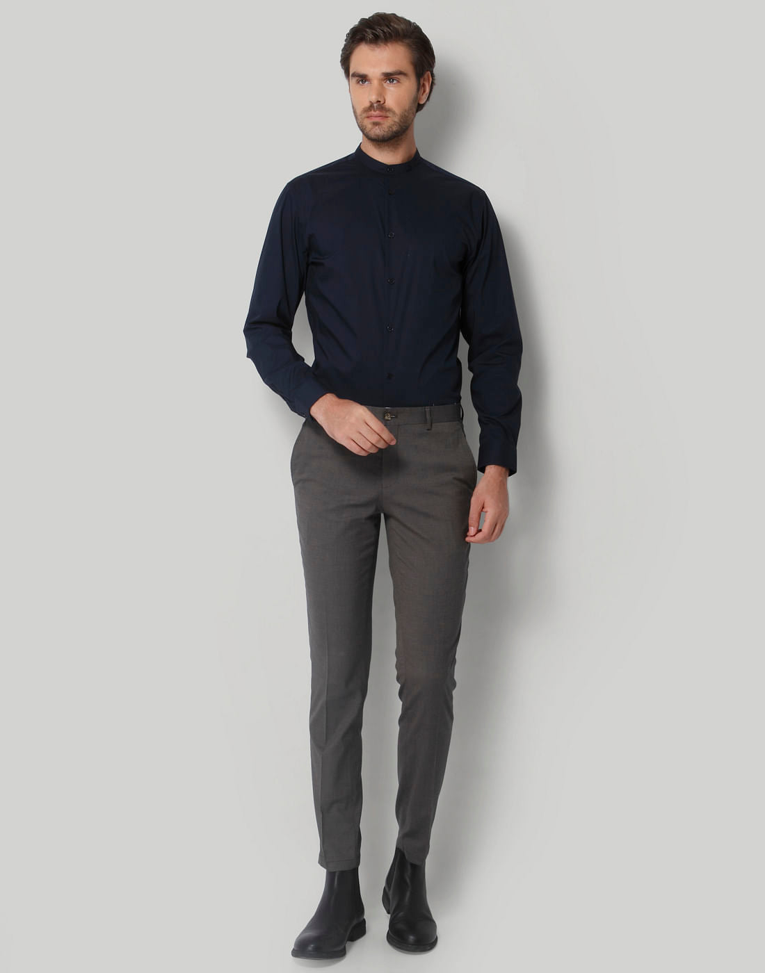 Brown Formal Trousers