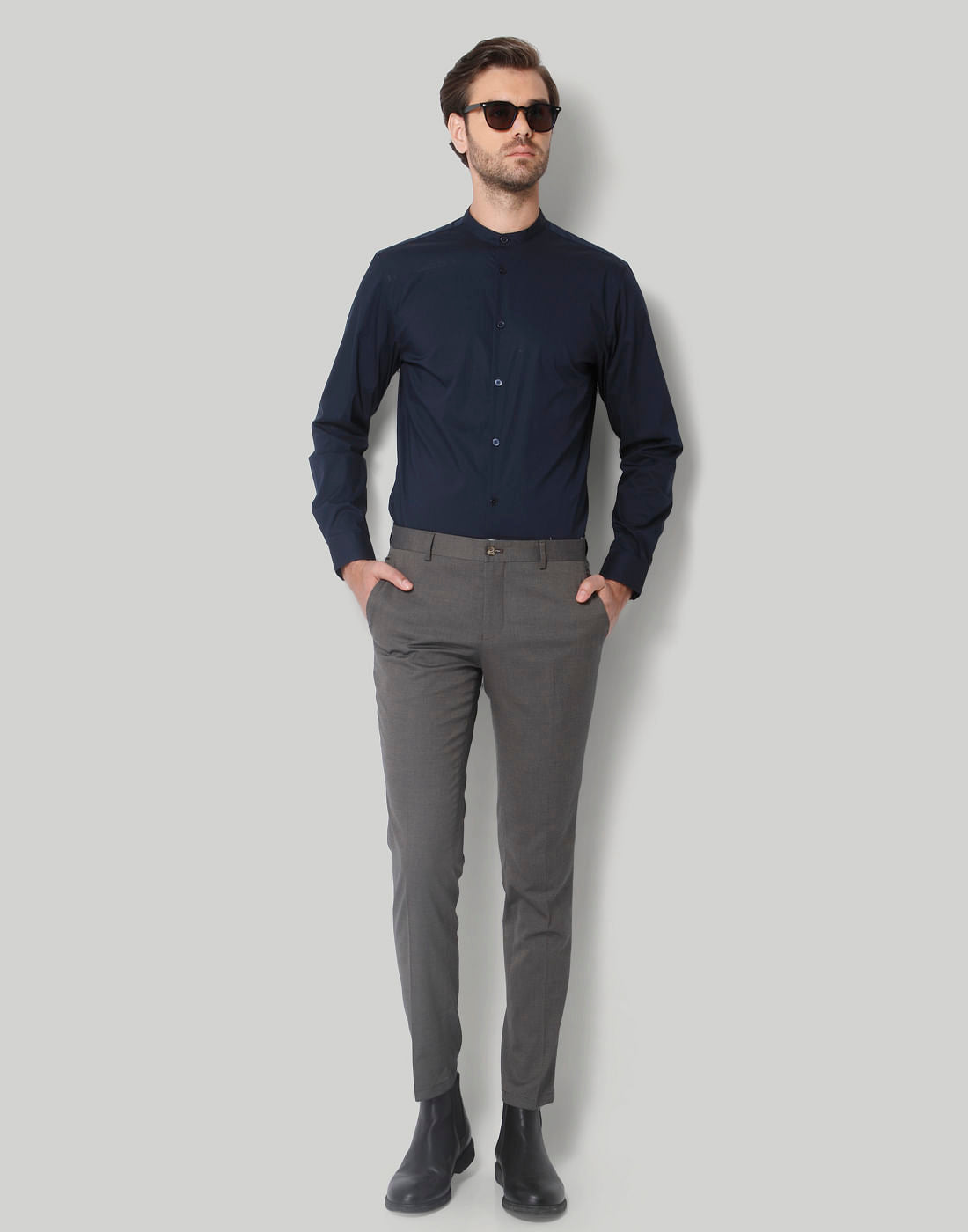 Brown Formal Trousers