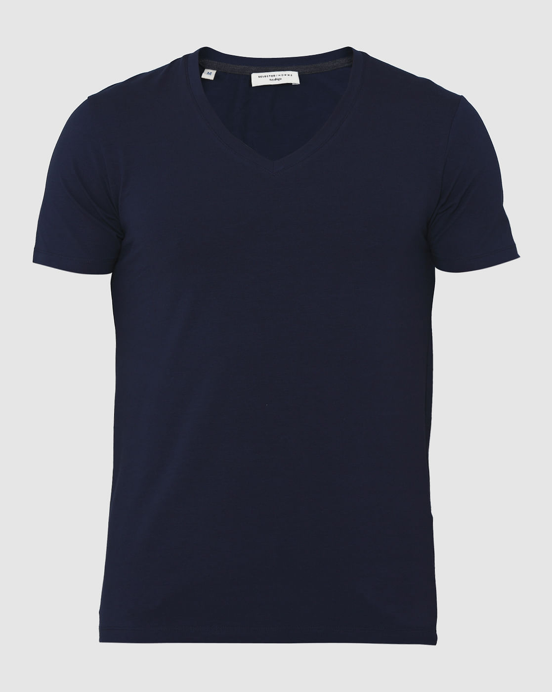 Blue V-Neck T-Shirt