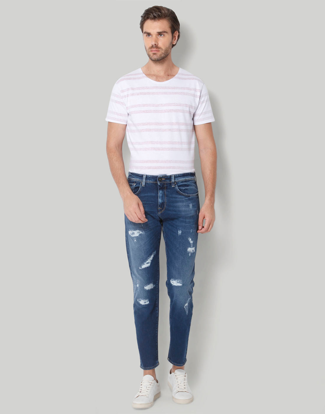 Blue Regular Fit Jeans