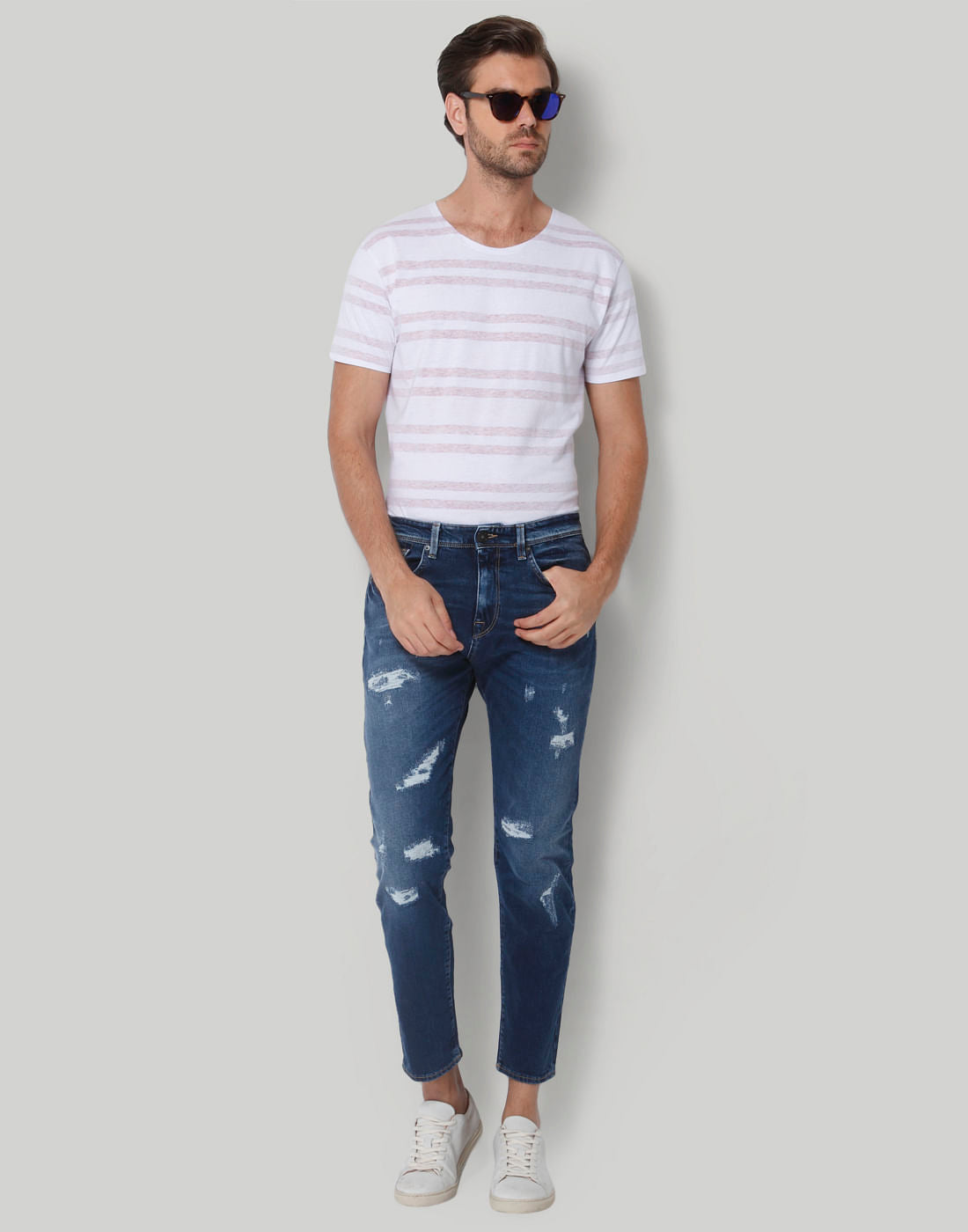 Blue Regular Fit Jeans