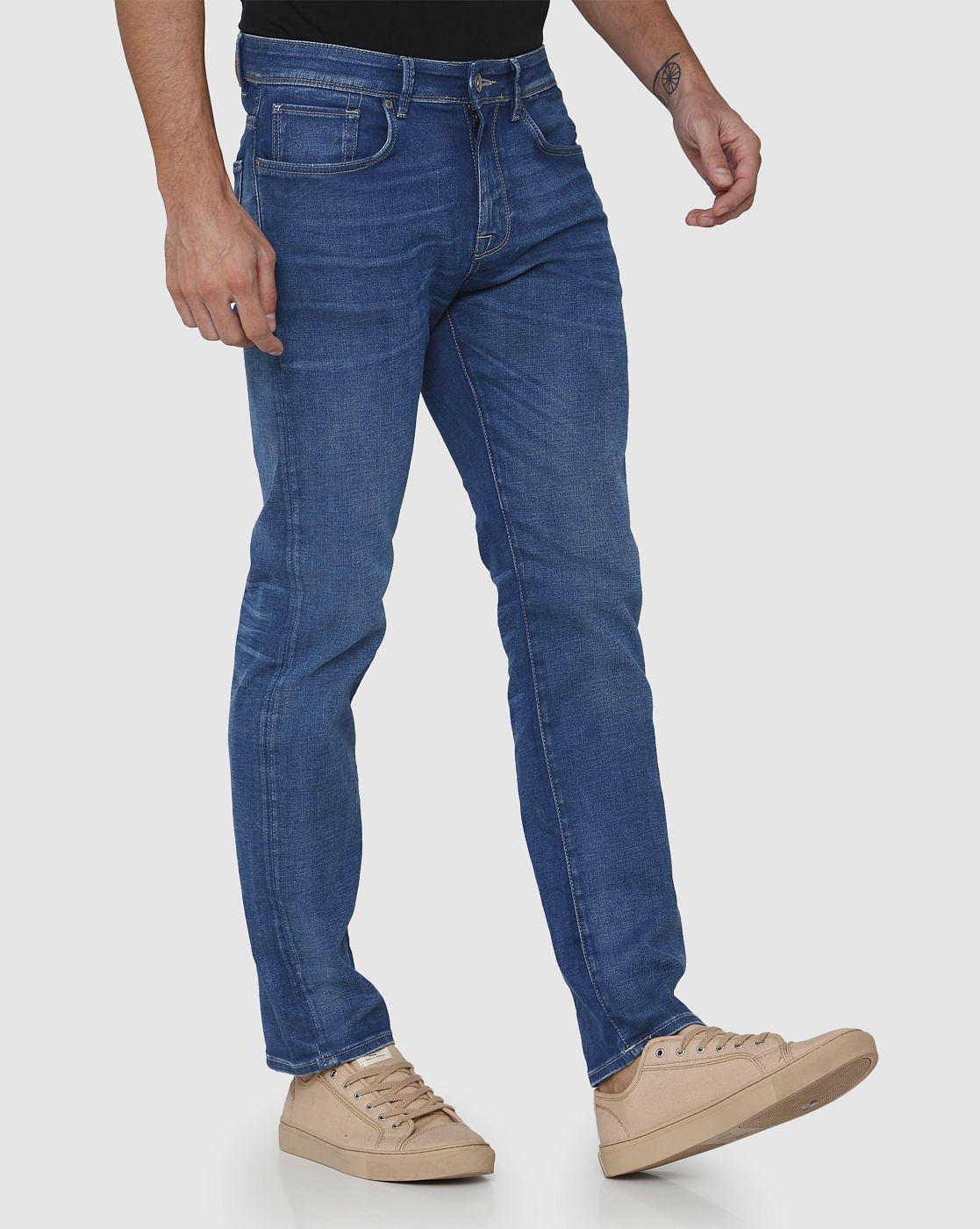 Blue Regular Fit Jeans