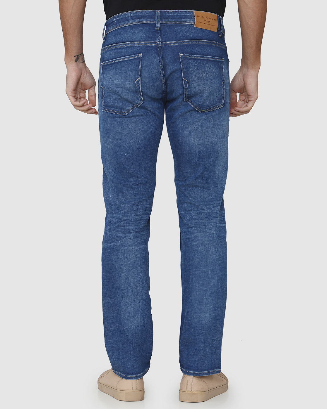 Blue Regular Fit Jeans