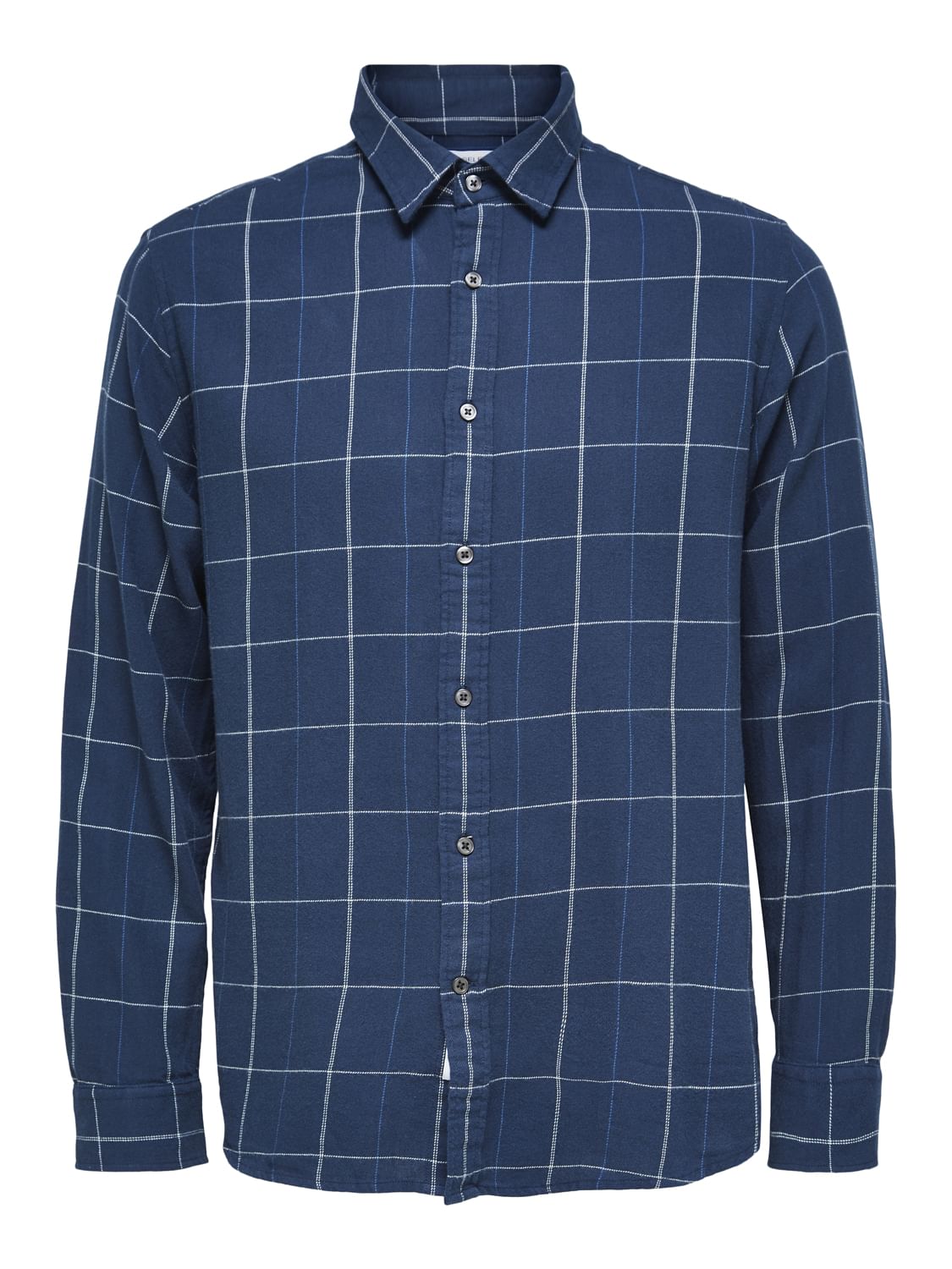 Blue Check Full Sleeves Shirt