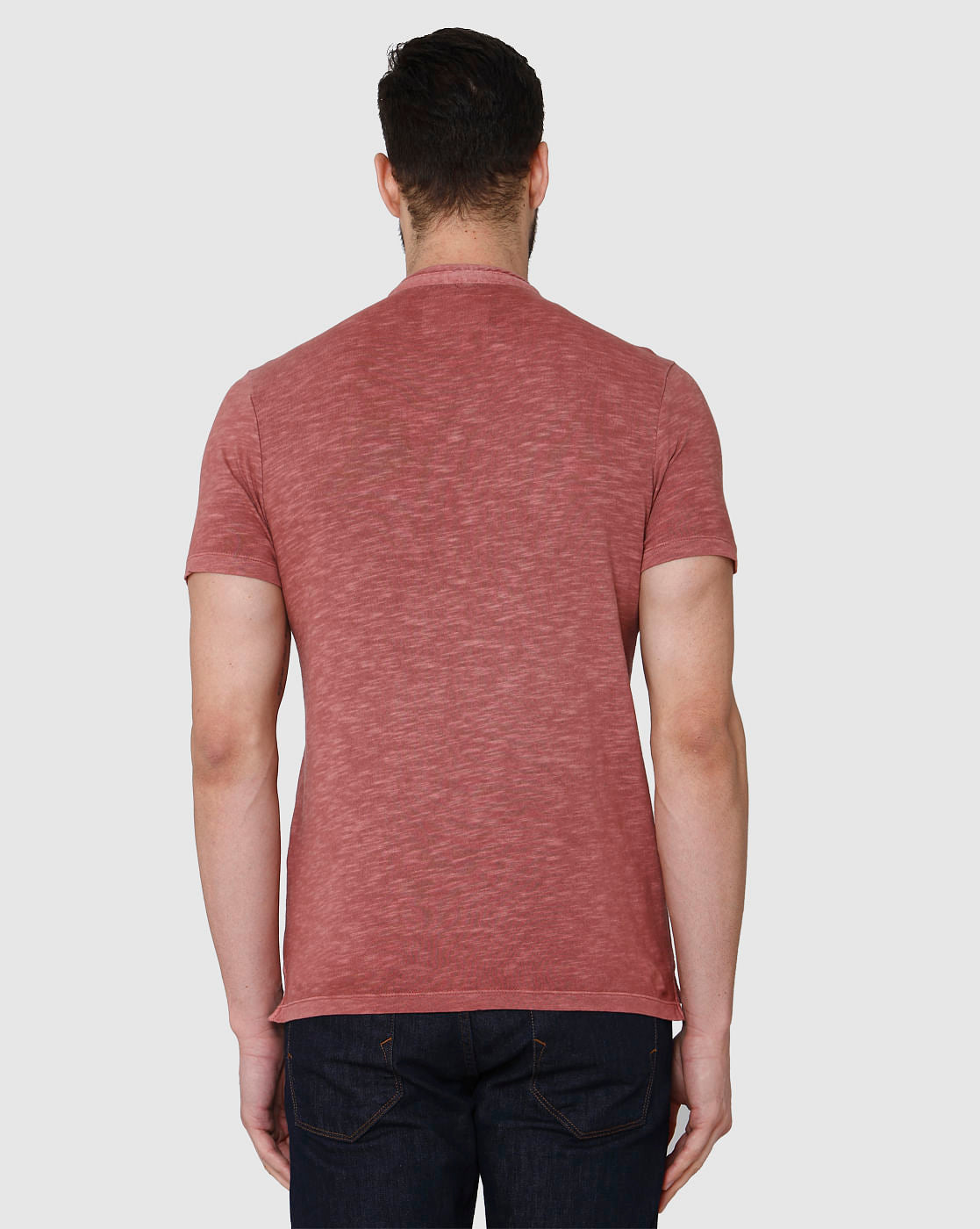 Brown Henley T-Shirt