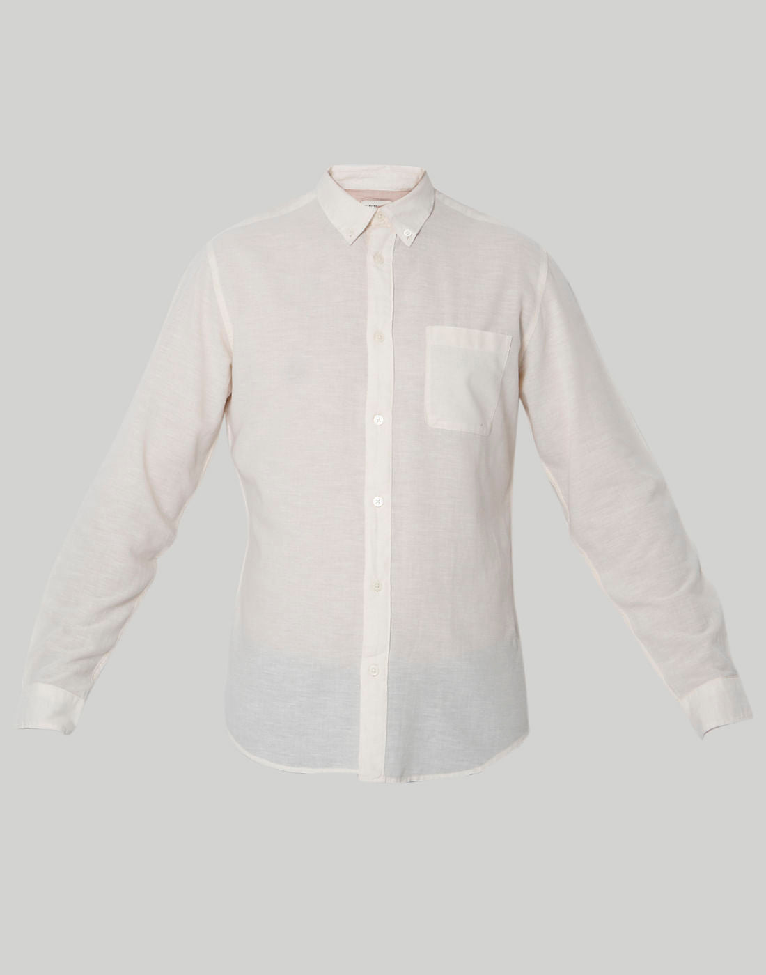 White Full Sleeves Shirt