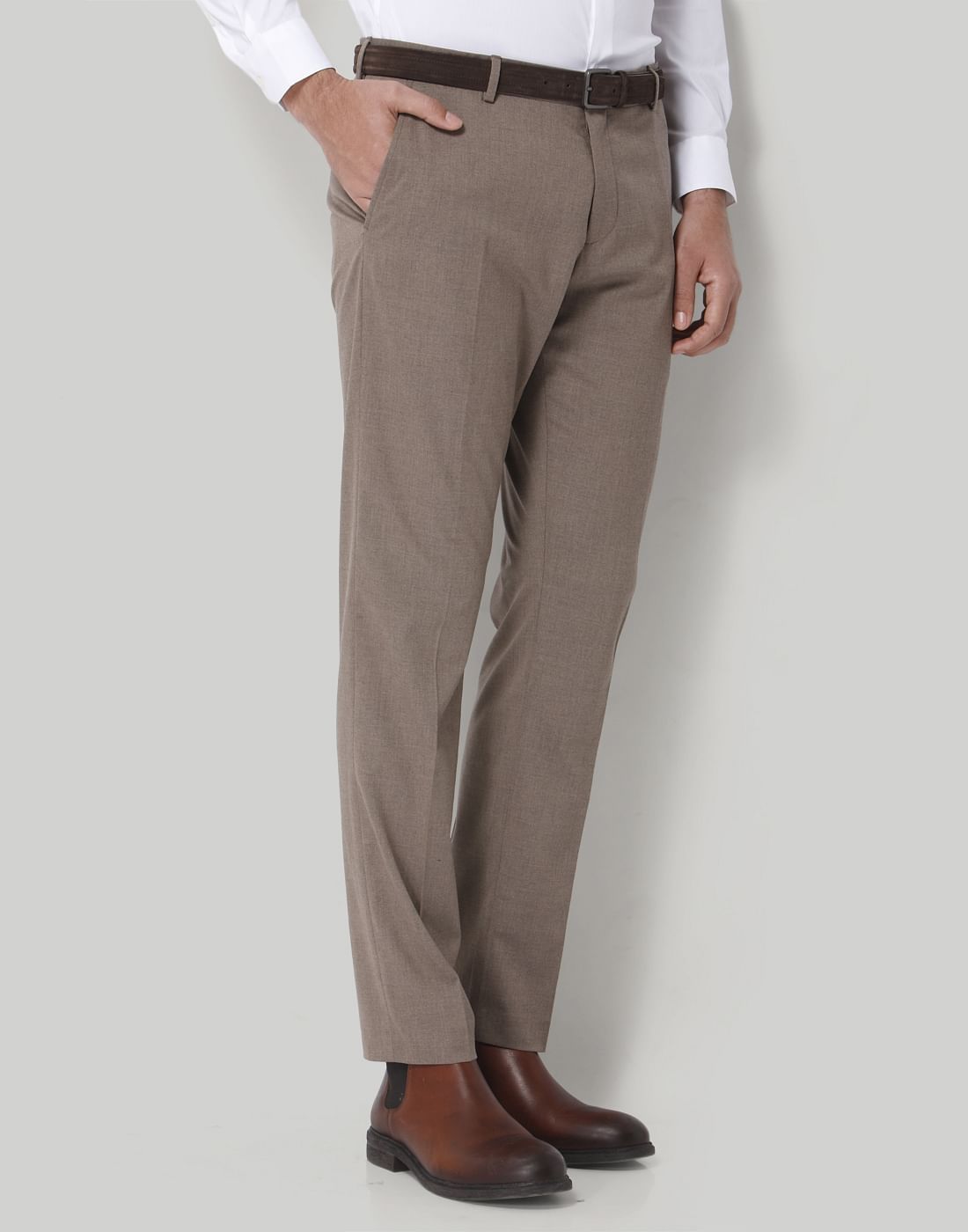White Formal Trousers