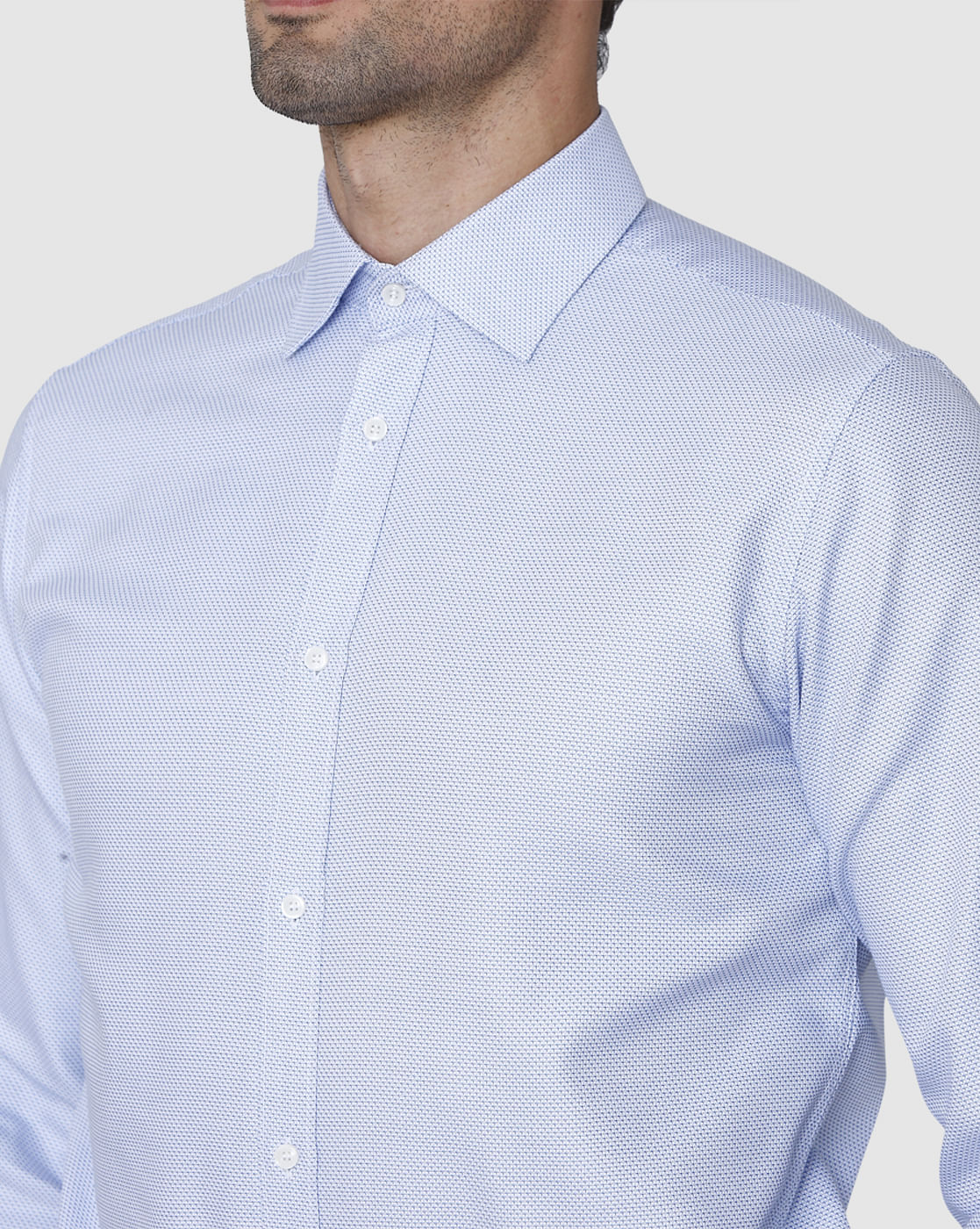 Blue Full Sleeves Shirt