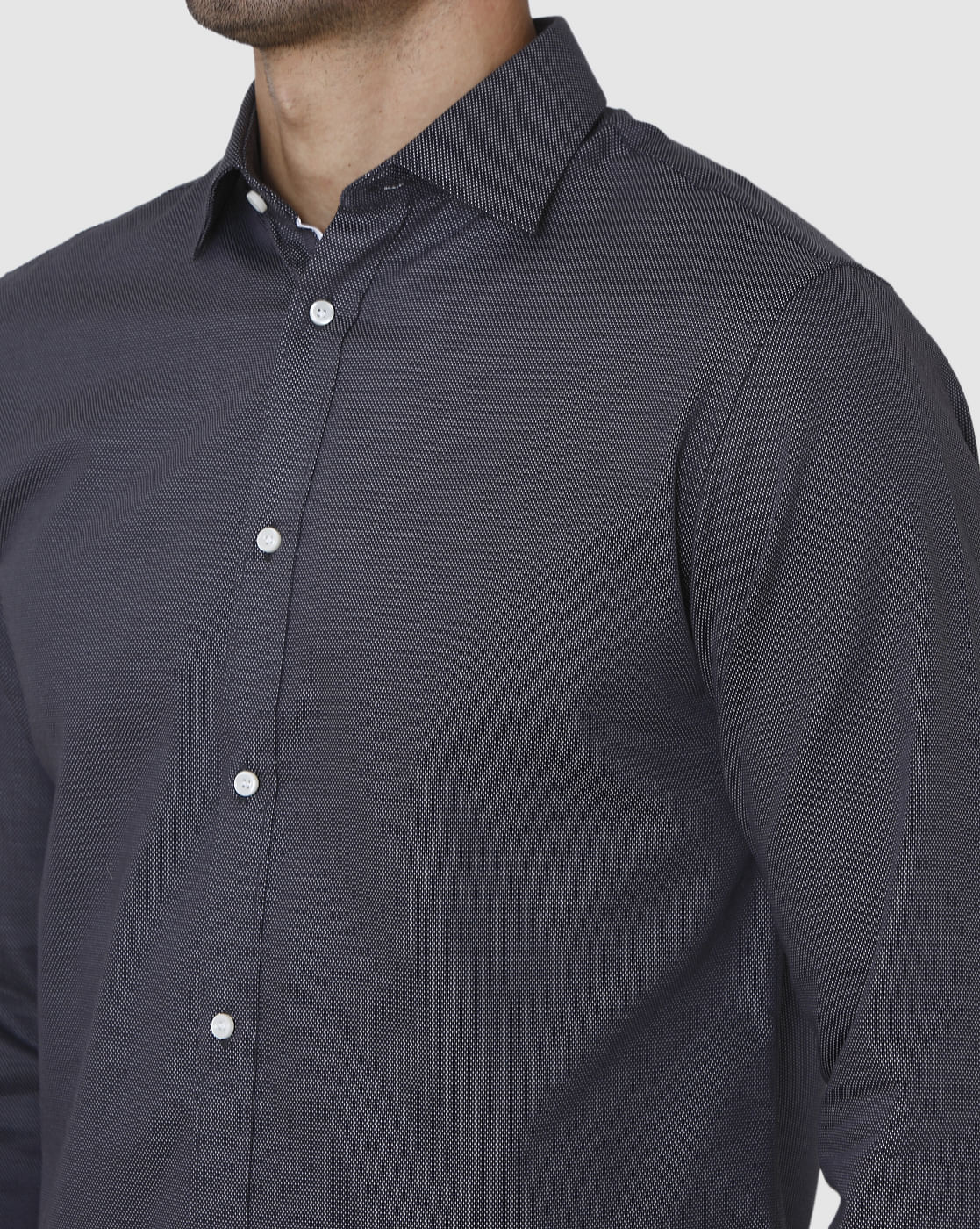 Grey Full Sleeves Shirt