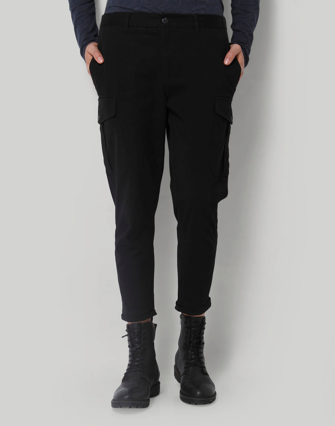 Black Cargo Pants