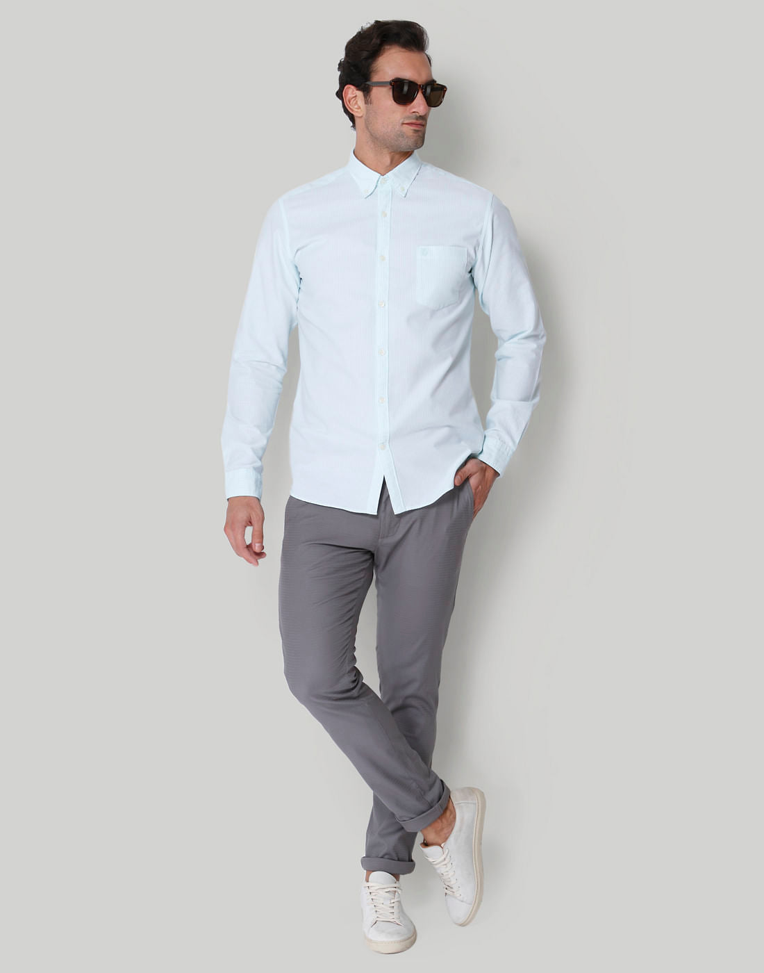 Green Full Sleeves Shirt