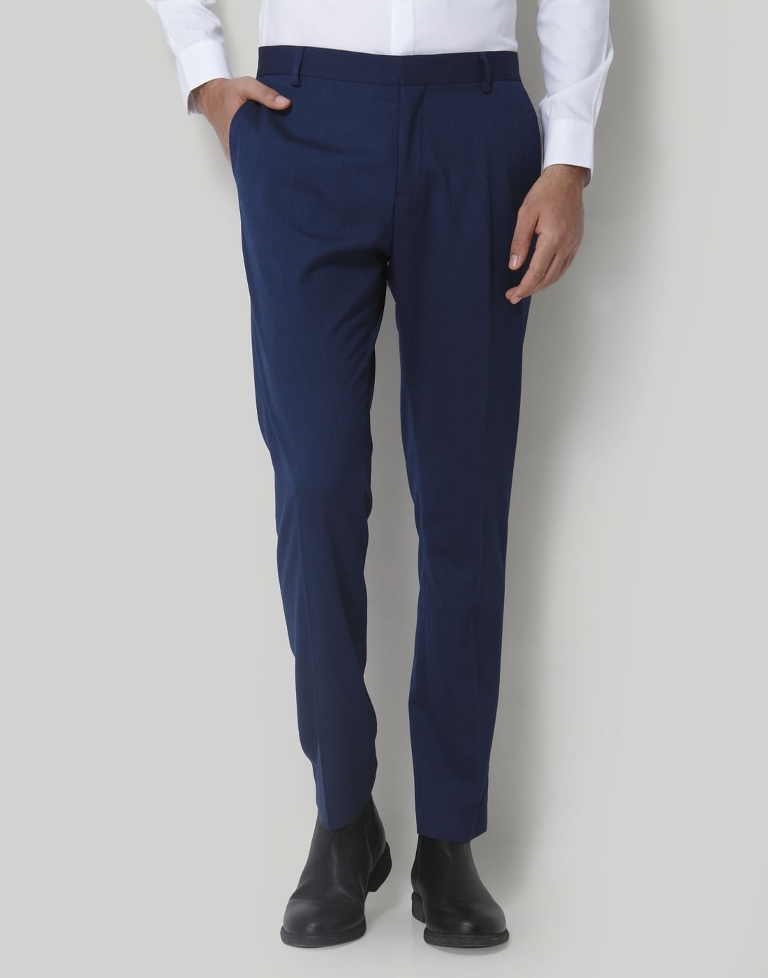 Blue Formal Trousers