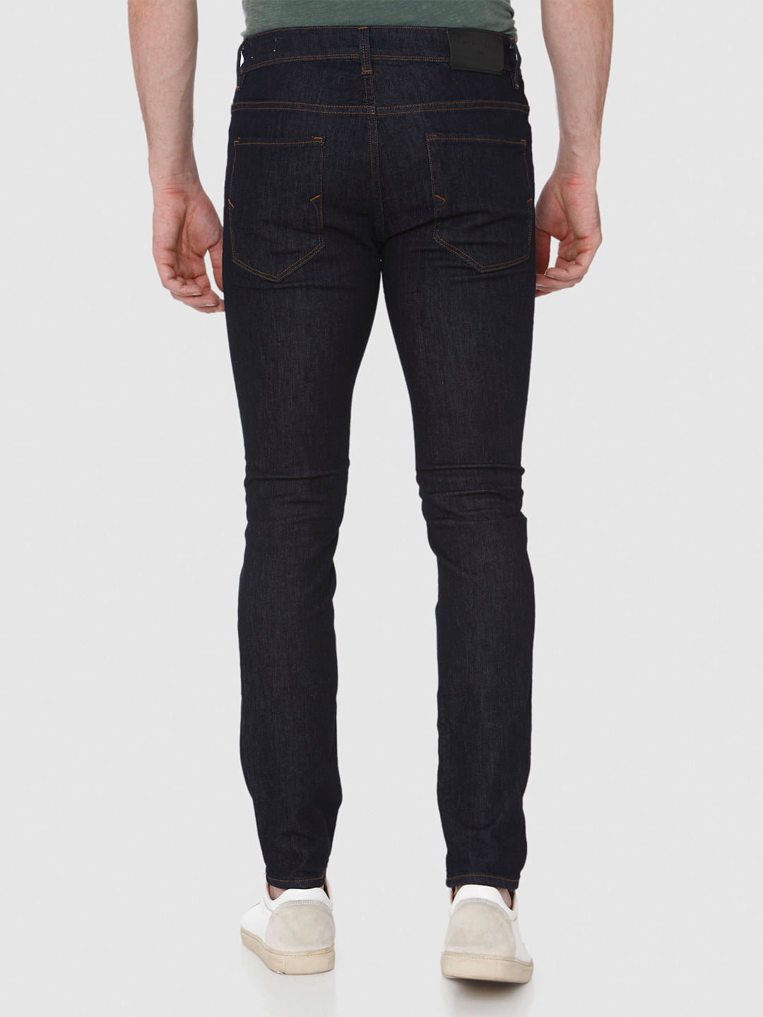 Dark Blue Pete Skinny Fit Jeans