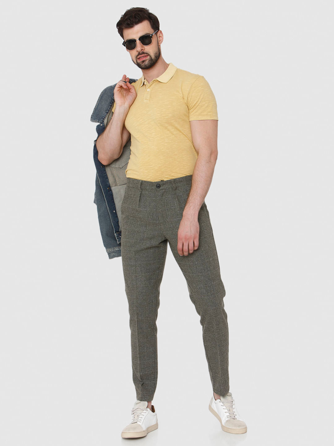 Grey Pete Skinny Fit Jeans