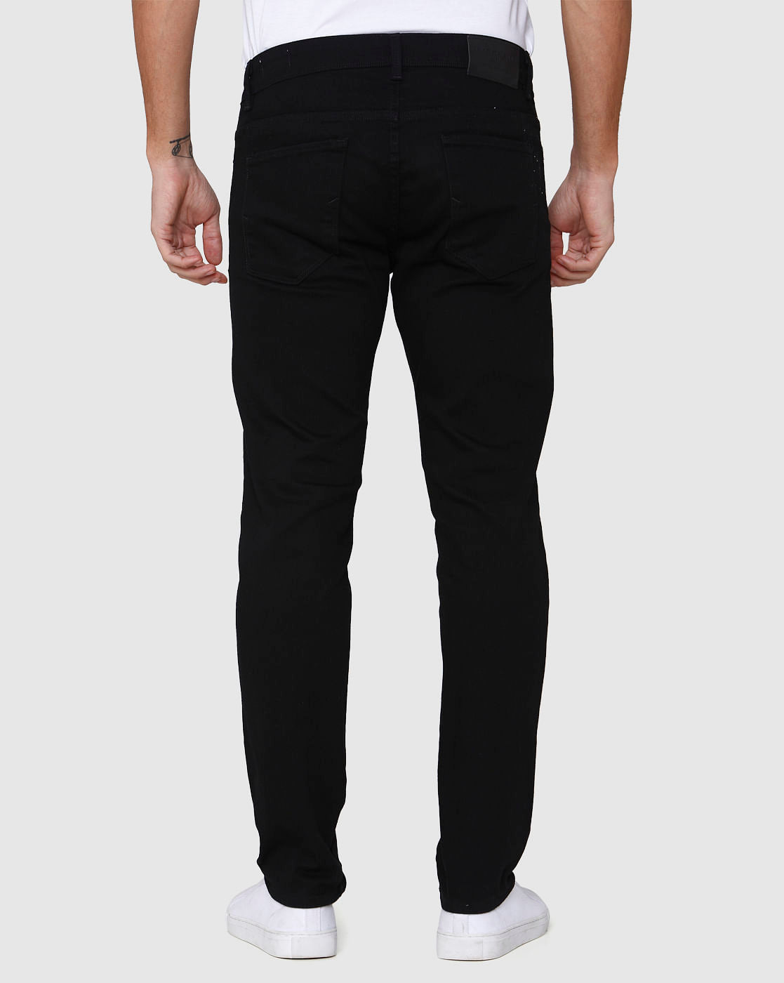 Black Straight Fit Jeans