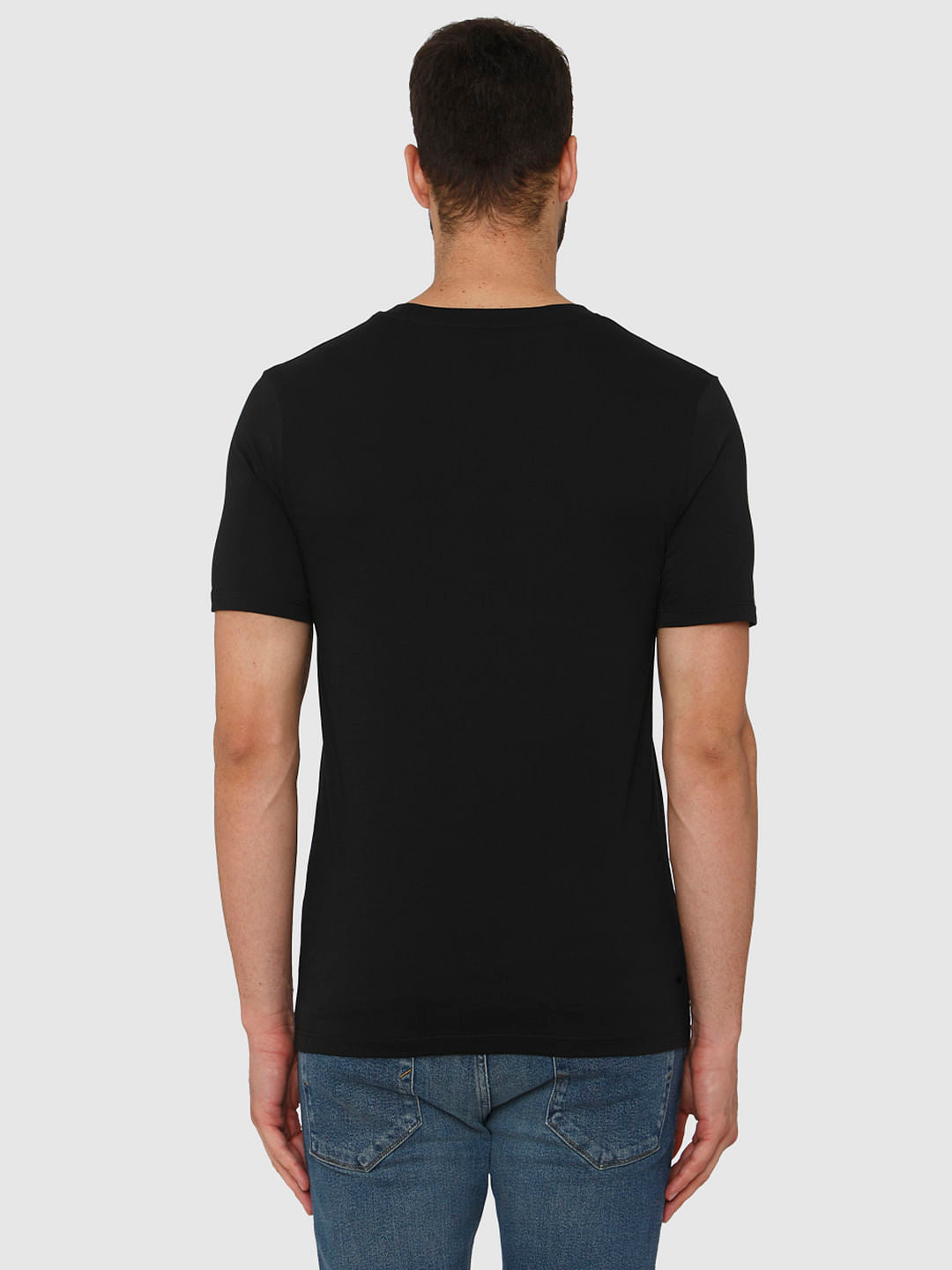Black Crew Neck T-Shirt